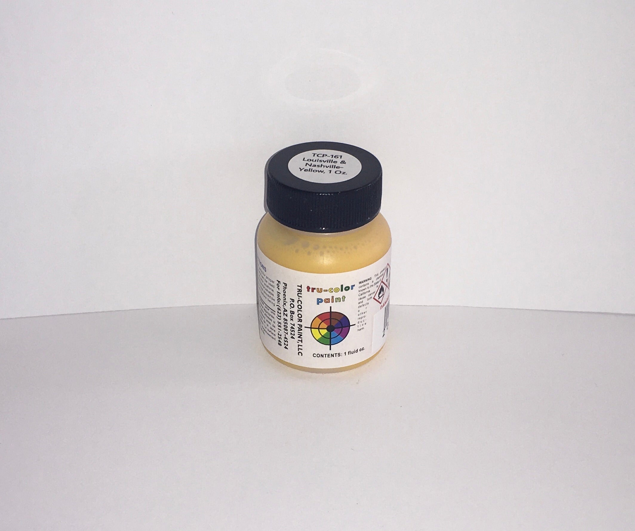 Tru-Color Paint - TCP-161 - Louisville & Nashville - Yellow (Solvent-Based Paint)