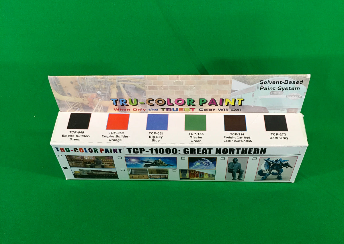 Tru-Color Paint - TCP-11000 - Great Northern Set (Solvent-Based Paint) - MrMuffin'sTrains