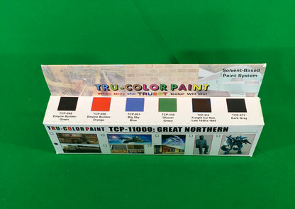 Tru-Color Paint - TCP-11000 - Great Northern Set (Solvent-Based Paint) - MrMuffin'sTrains