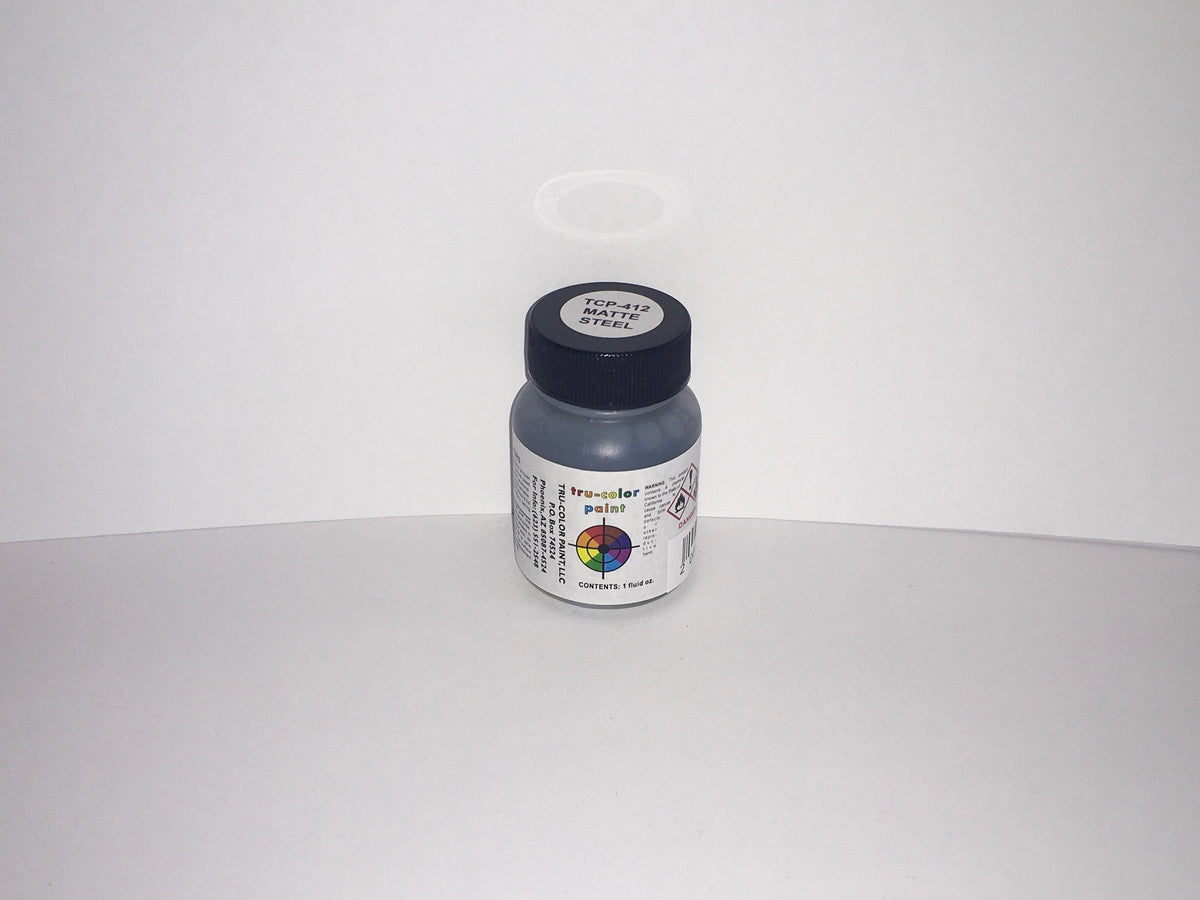 Tru-Color Paint TCP-412 - Steel (Matte, Sprayable)