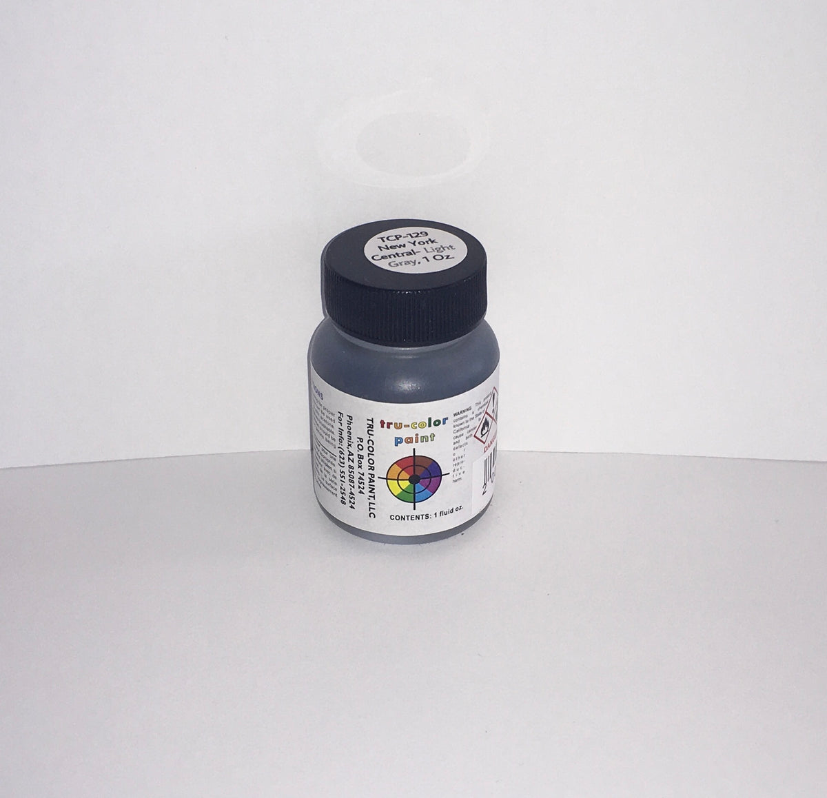 Tru-Color Paint TCP-129 - New York Central - Light Gray (Solvent-Based Paint)