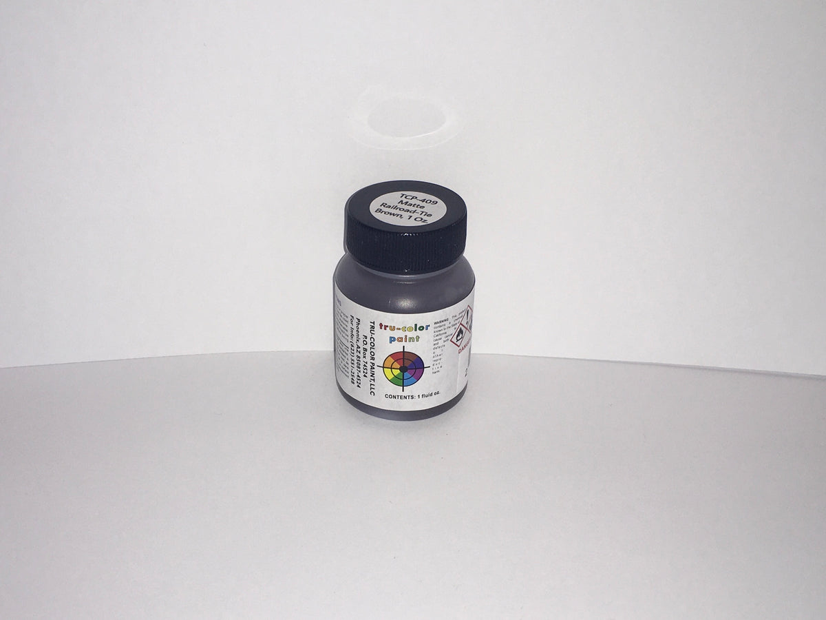 Tru-Color Paint TCP-409 - Railroad Tie Brown (Matte, Sprayable)