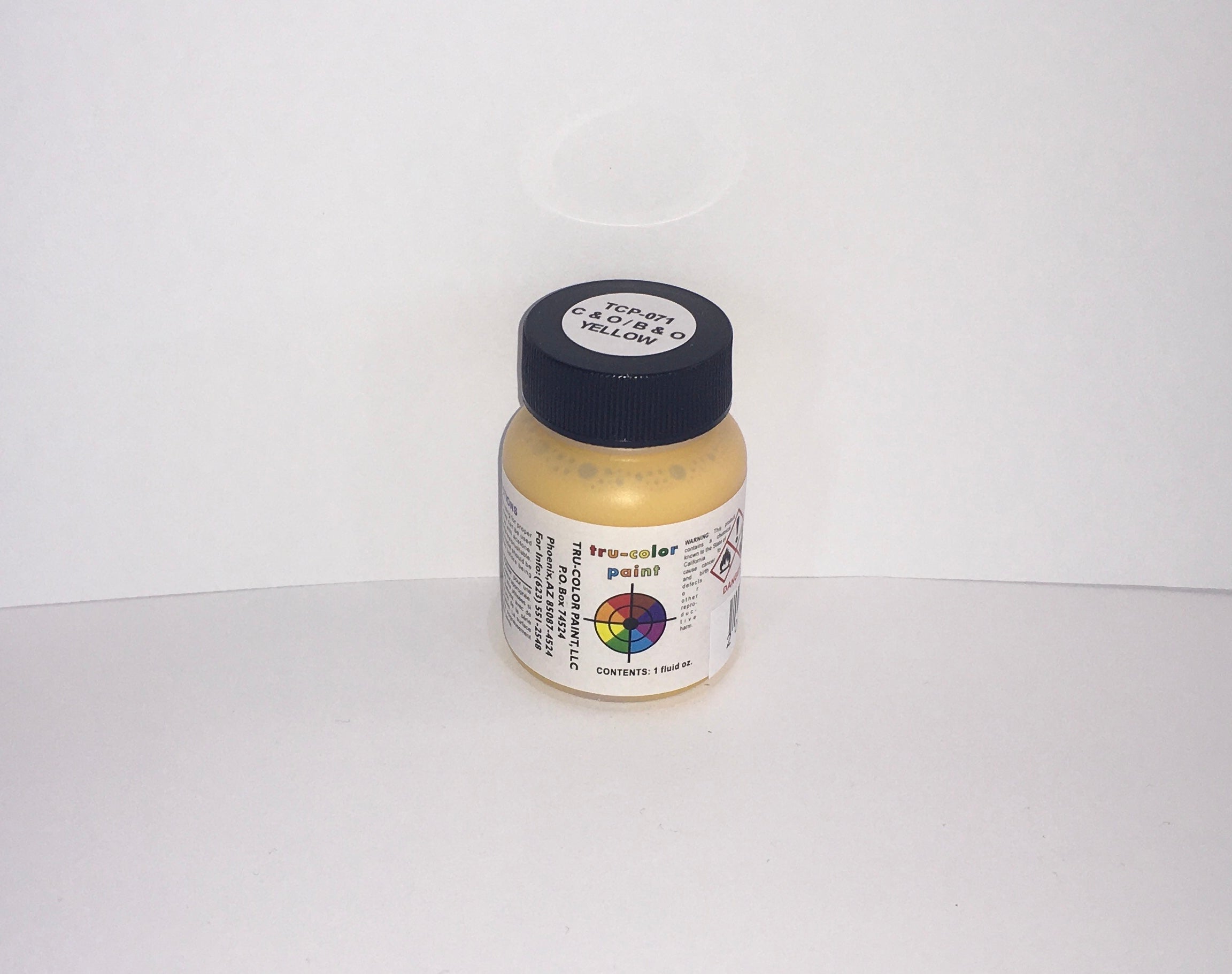 Tru-Color Paint - TCP-071 - Chesapeake & Ohio/Baltimore & Ohio - Yellow (Solvent-Based Paint)