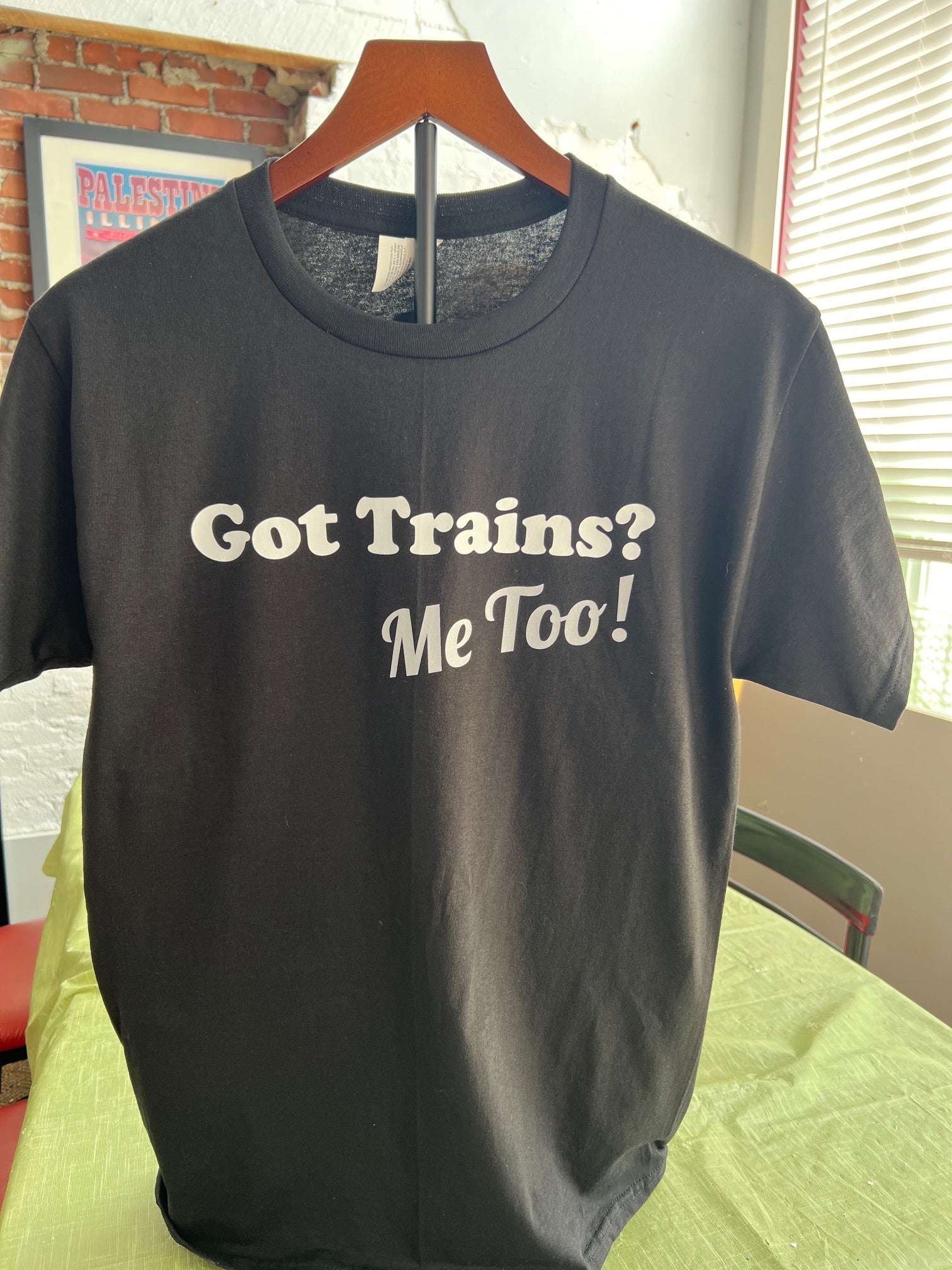 T-Shirt - "Got Trains Me Too" Adult