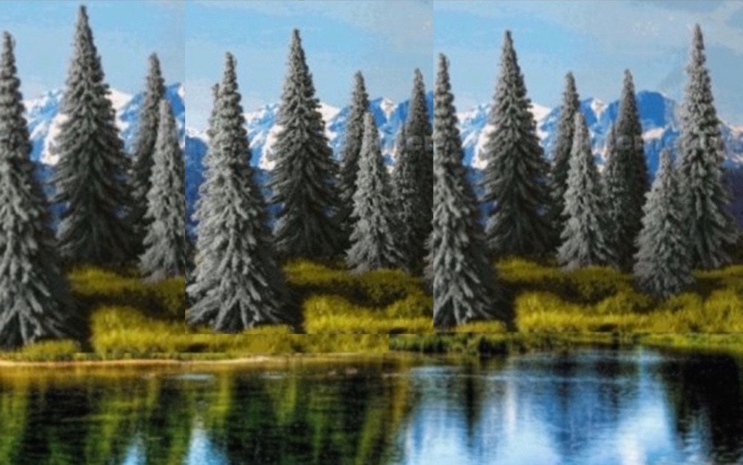Grand Central Scenery T10 - 2"-3" Small Spruce Pine Trees (15-Pack)