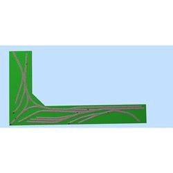 Atlas HO-19 Narrow Switching Railroad for Tight Places - Code 100 Layout Packages