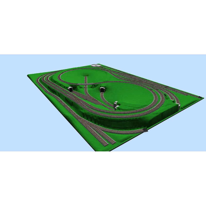 Atlas HO-23 Folded Dogbone with Branch - Code 100 Layout Packages