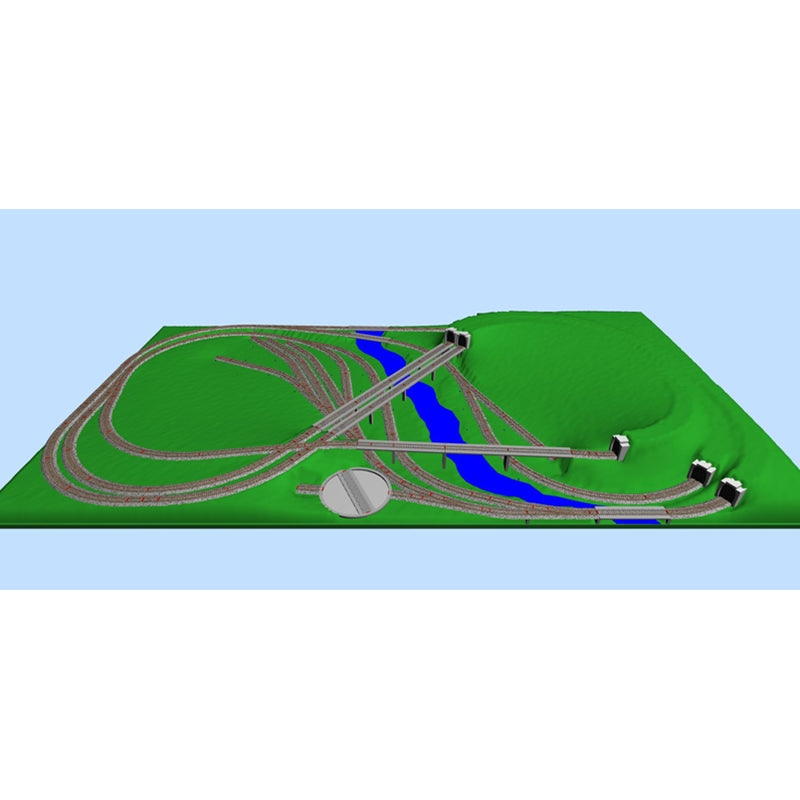 Atlas HO-28 Granite Gorge & Northern - Code 100 Layout Packages