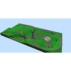 Atlas HO-33 Plywood Summit Lines - Code 100 Layout Packages