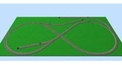 Atlas HO-9 Figure Eight with Spurs - Code 100 Layout Packages