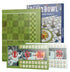 Games Workshop 202-65 - Blood Bowl - High Elf Team: Pitch & Dugouts