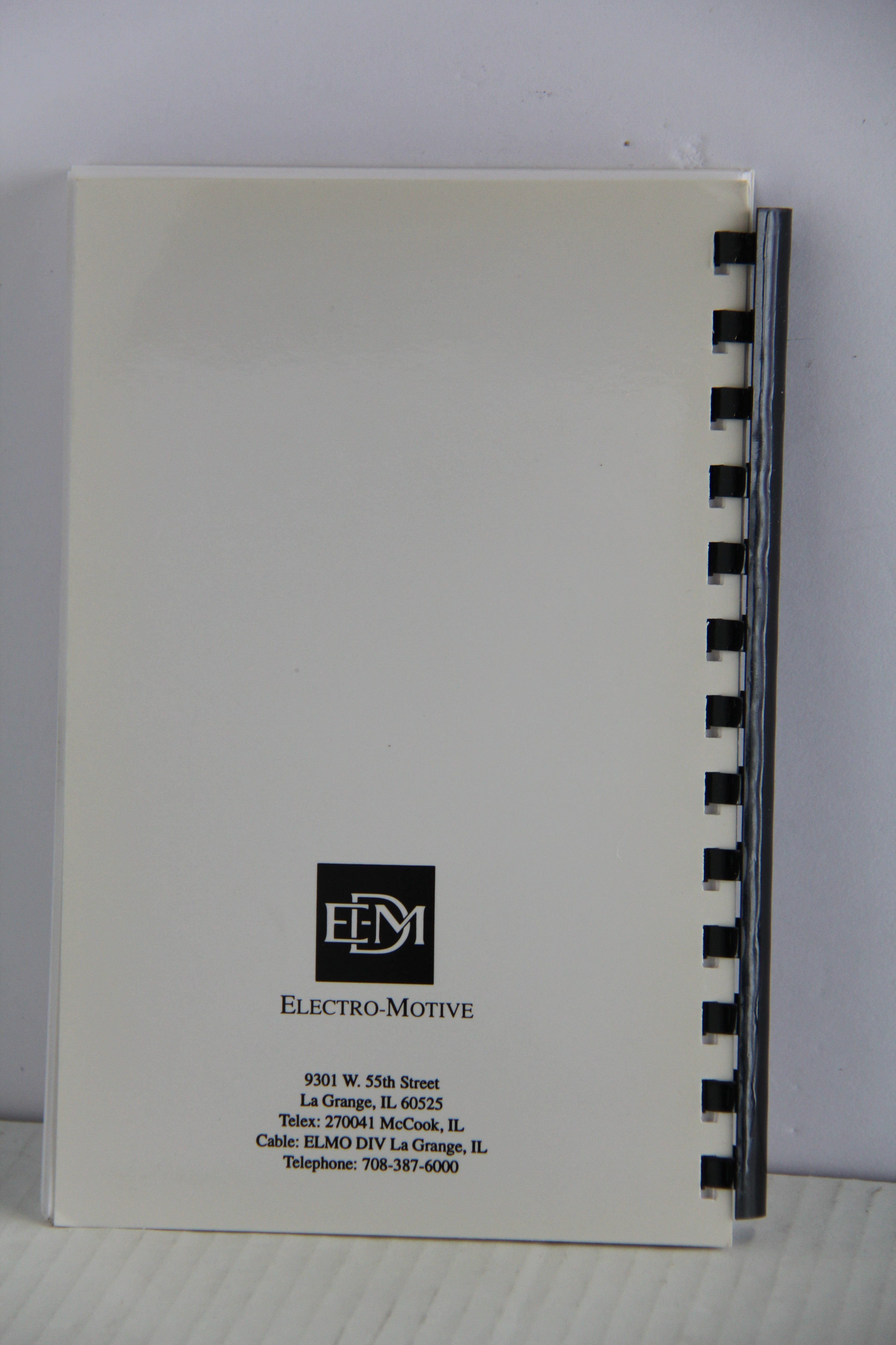 Atchison, Topeka and Santa Fe Railway Company SD75M Operator's Manual Road Numbers 200 thru 250-Second hand-M7382 - MrMuffin'sTrains