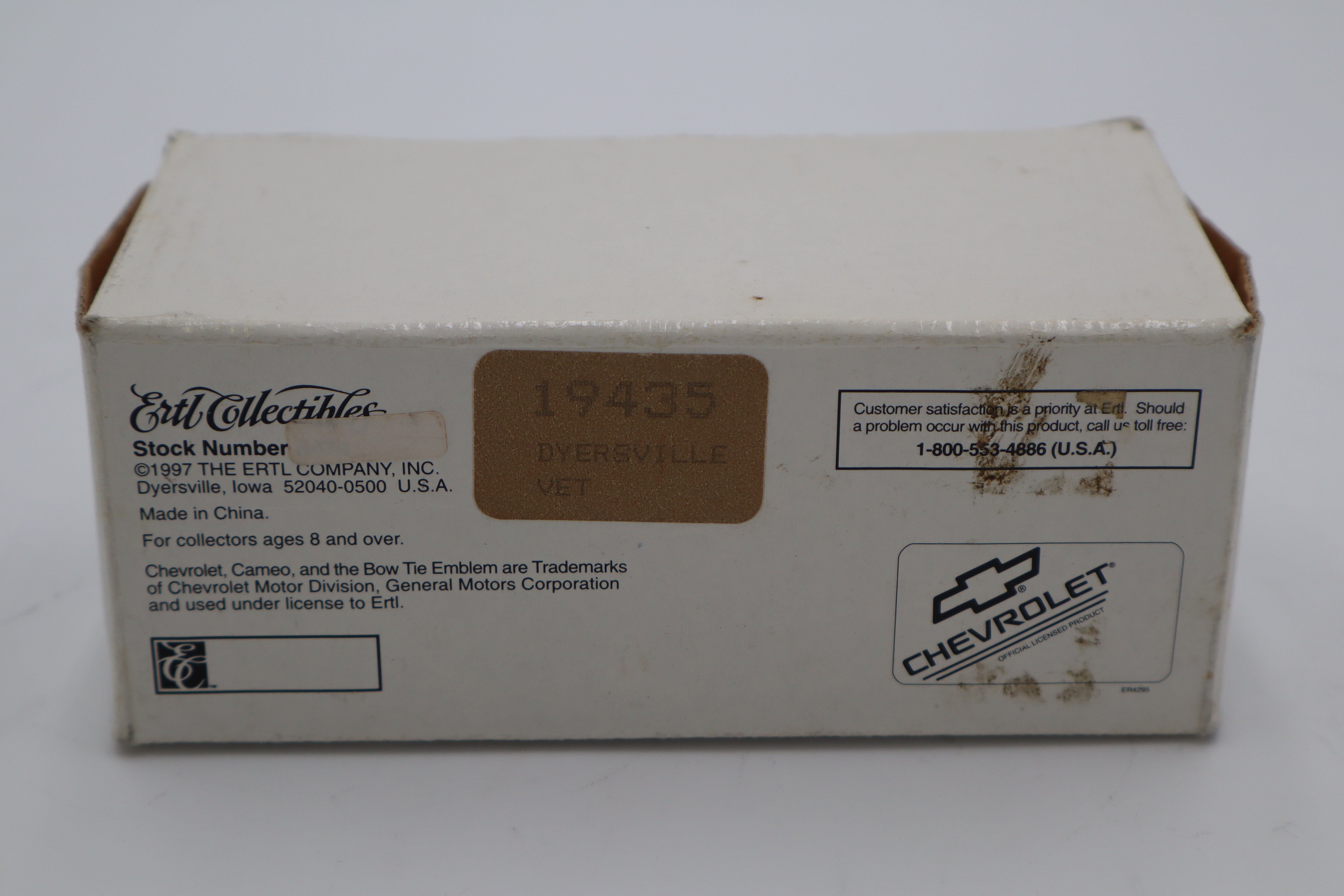 Ertl Collectibles #19435 Lionel Dyersville Vet Truck 1:43-Second hand-M8395