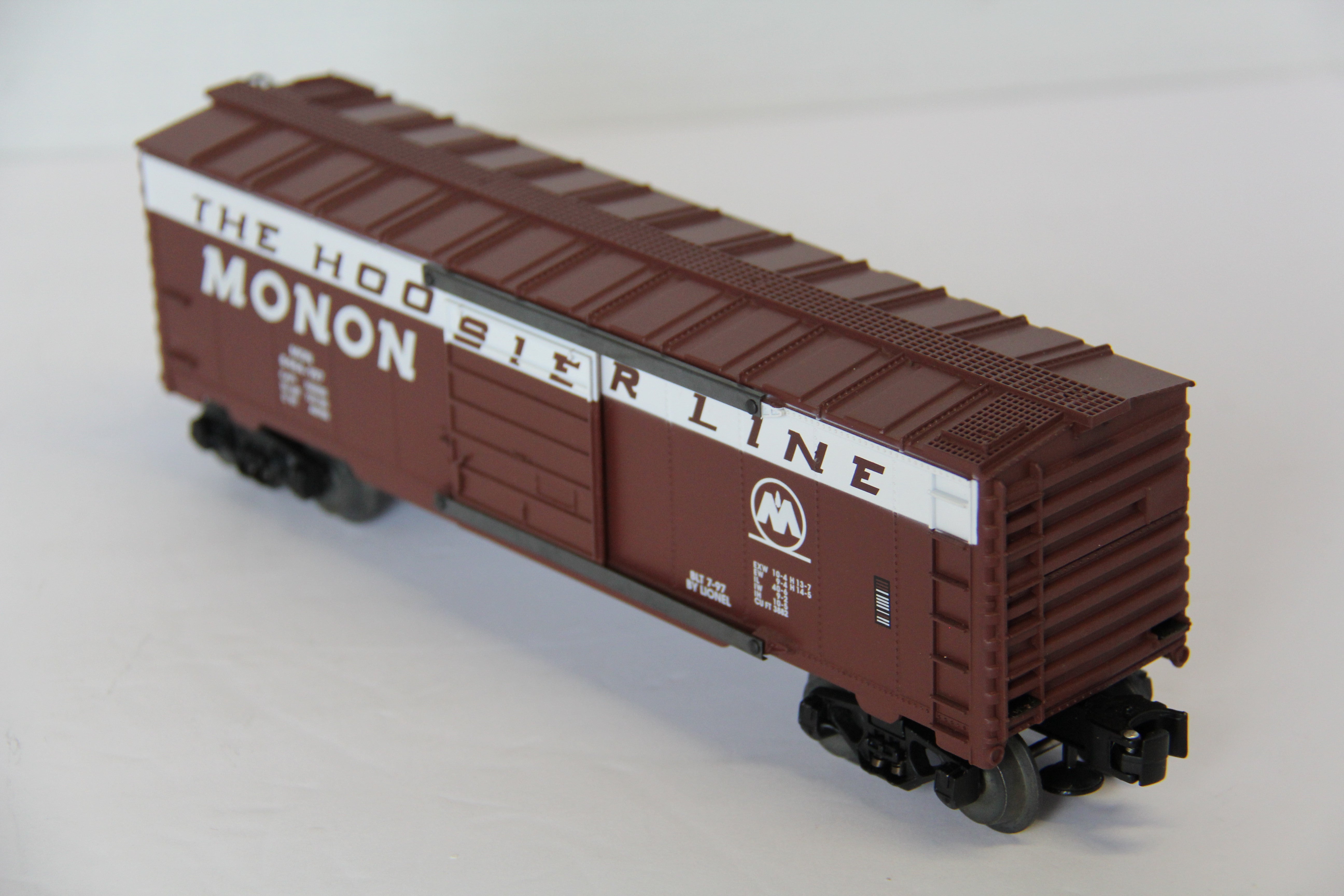 Lionel 6-19289 -6464 Monon "Hoosier Line" Boxcar-Second hand-M7790