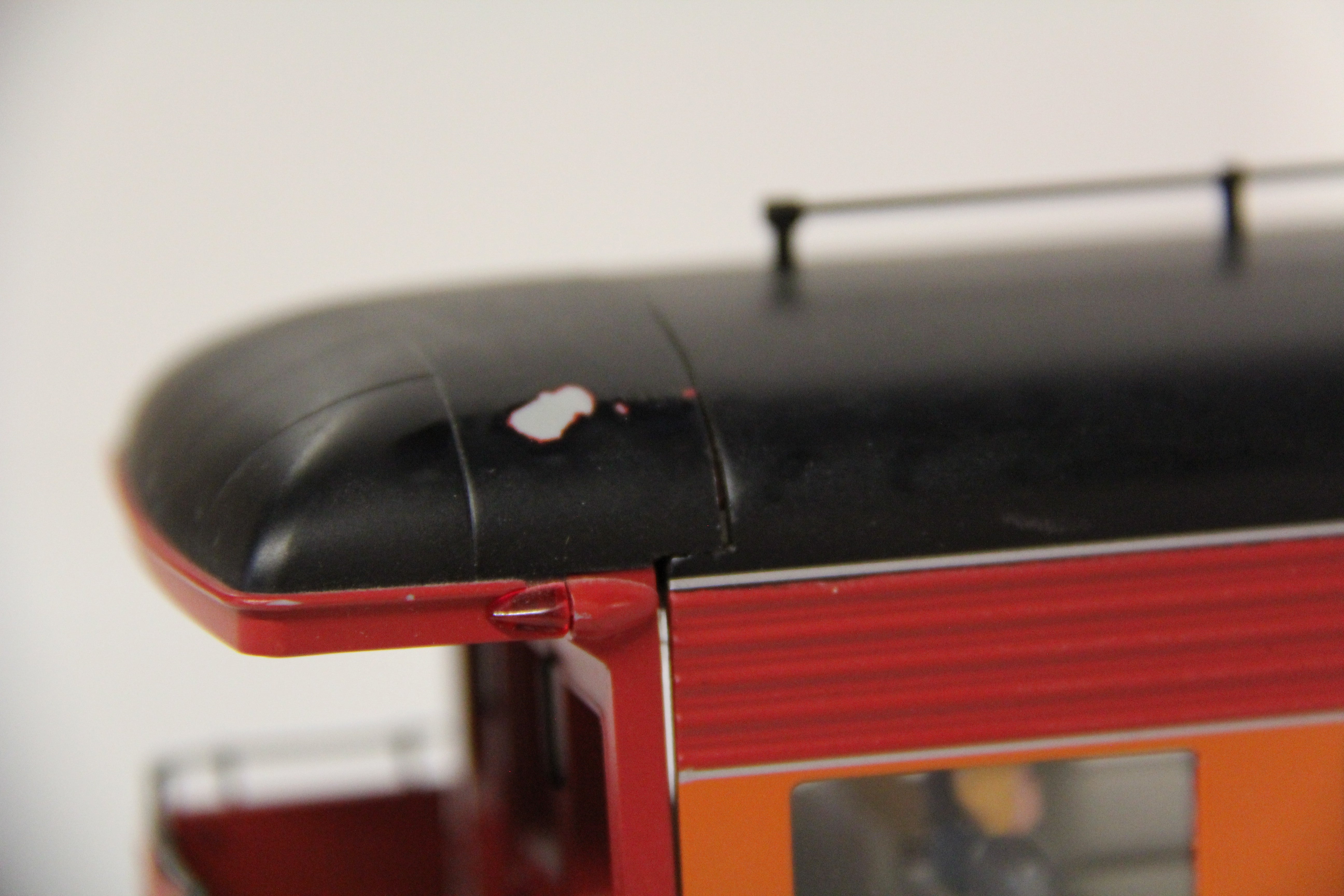 K-Line Southern Pacific Lines Daylight SP290- 18" Extruded Aluminum Observation Car-Second hand-M6123