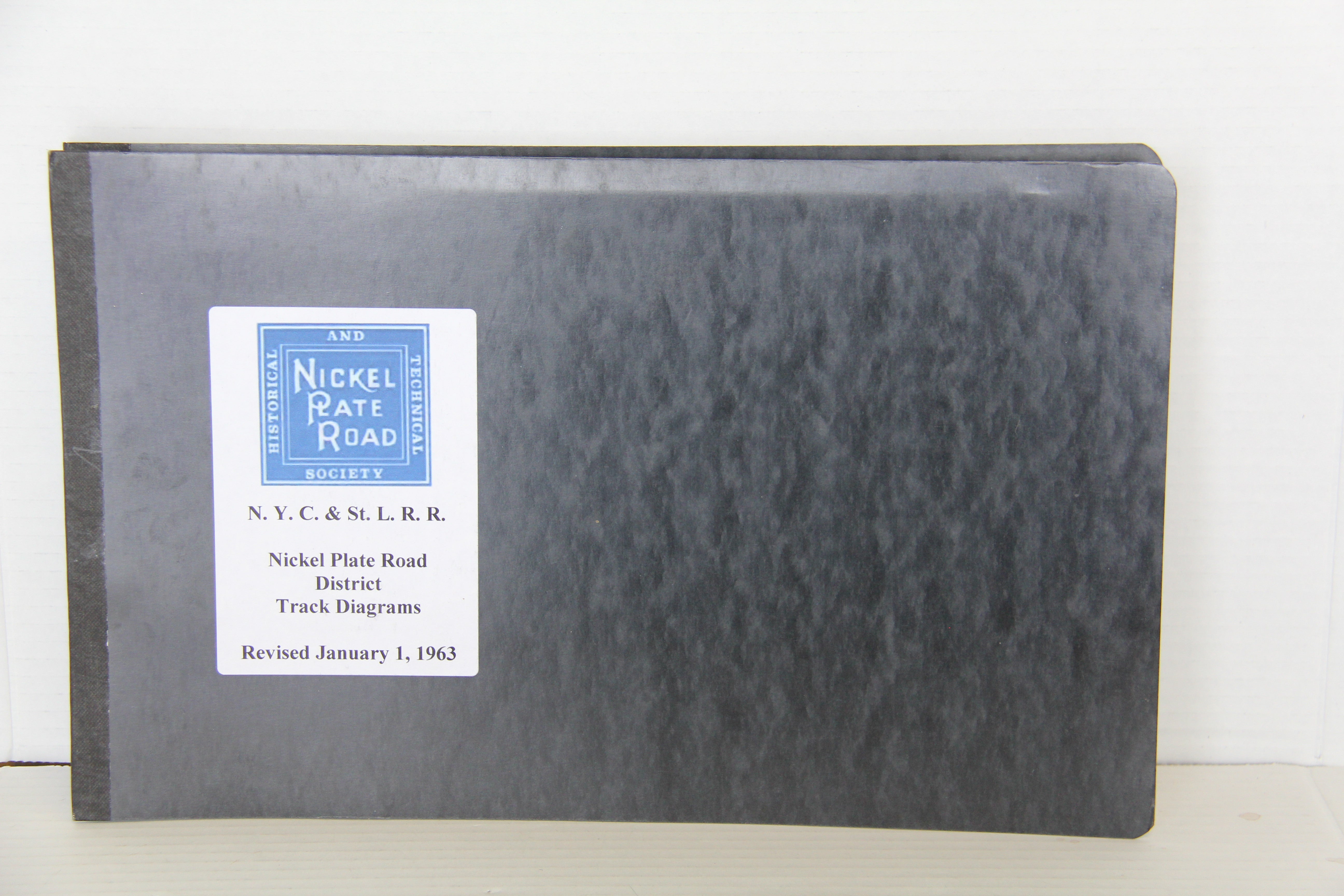 1963 Nickel Plate Road Historical Society NYC & St L. RR Track Diagrams -4 Set-Second hand-M7384 - MrMuffin'sTrains