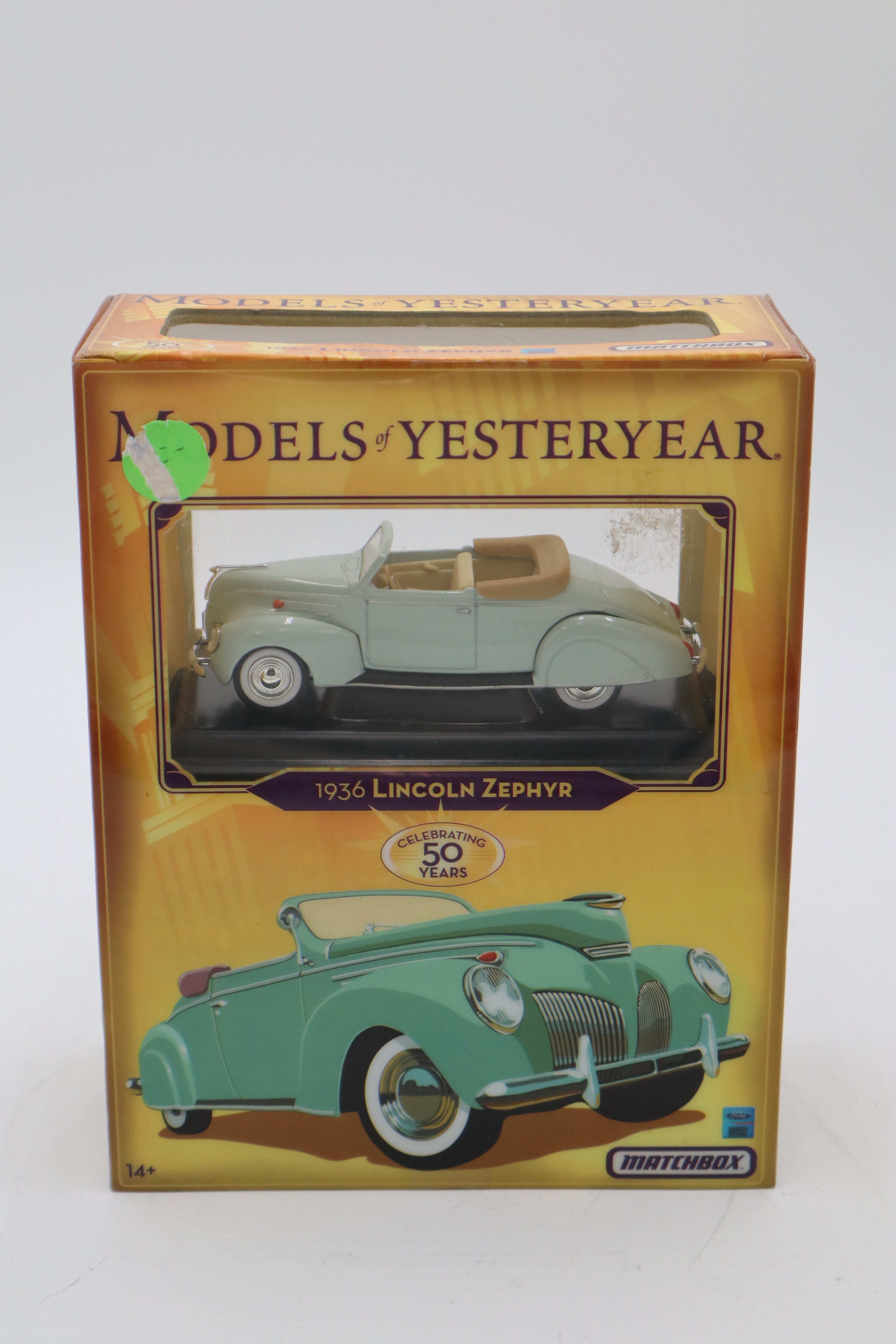Matchbox Models of Yesteryear 1936 Lincoln Zephyr-Second hand-M8398