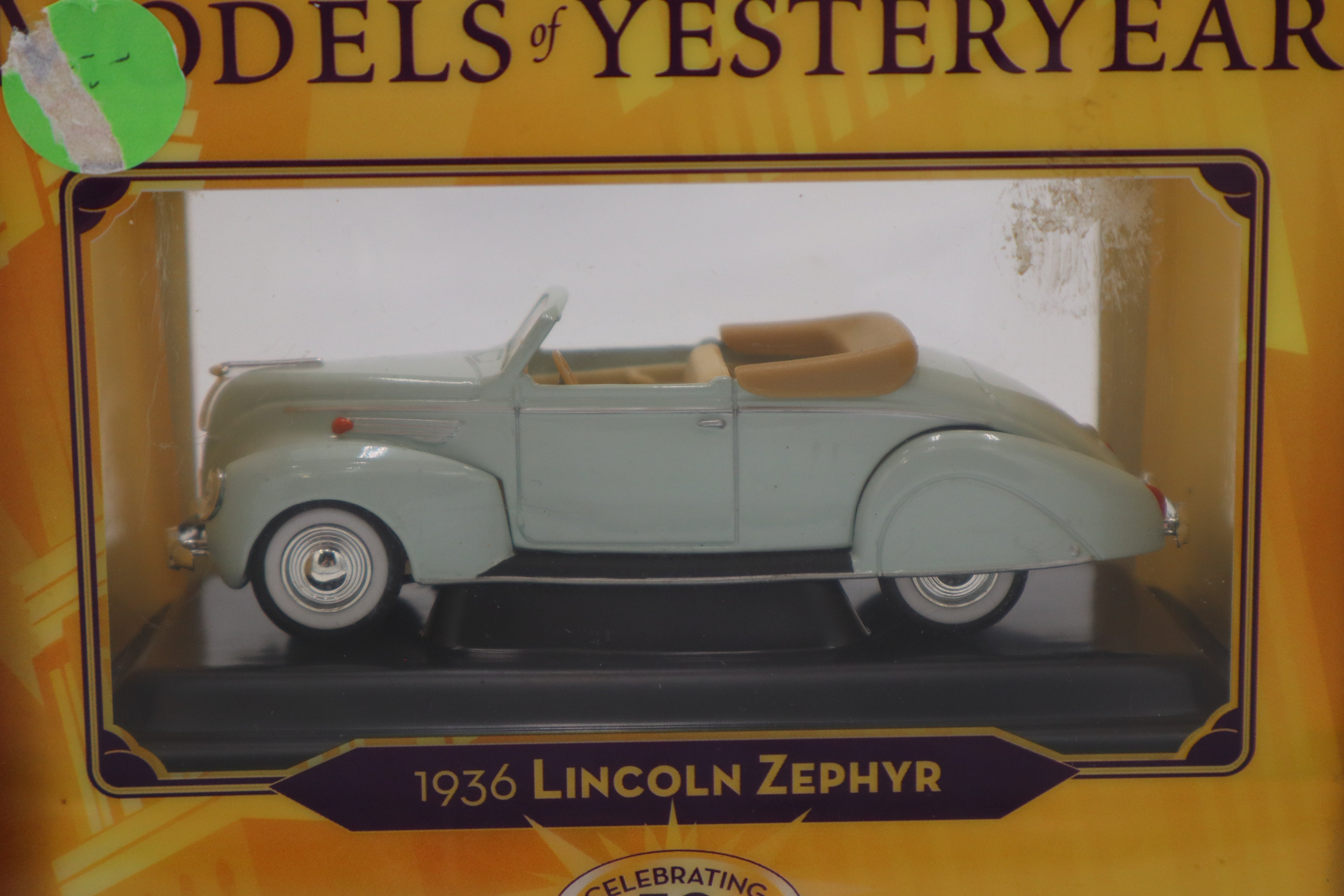Matchbox Models of Yesteryear 1936 Lincoln Zephyr-Second hand-M8398