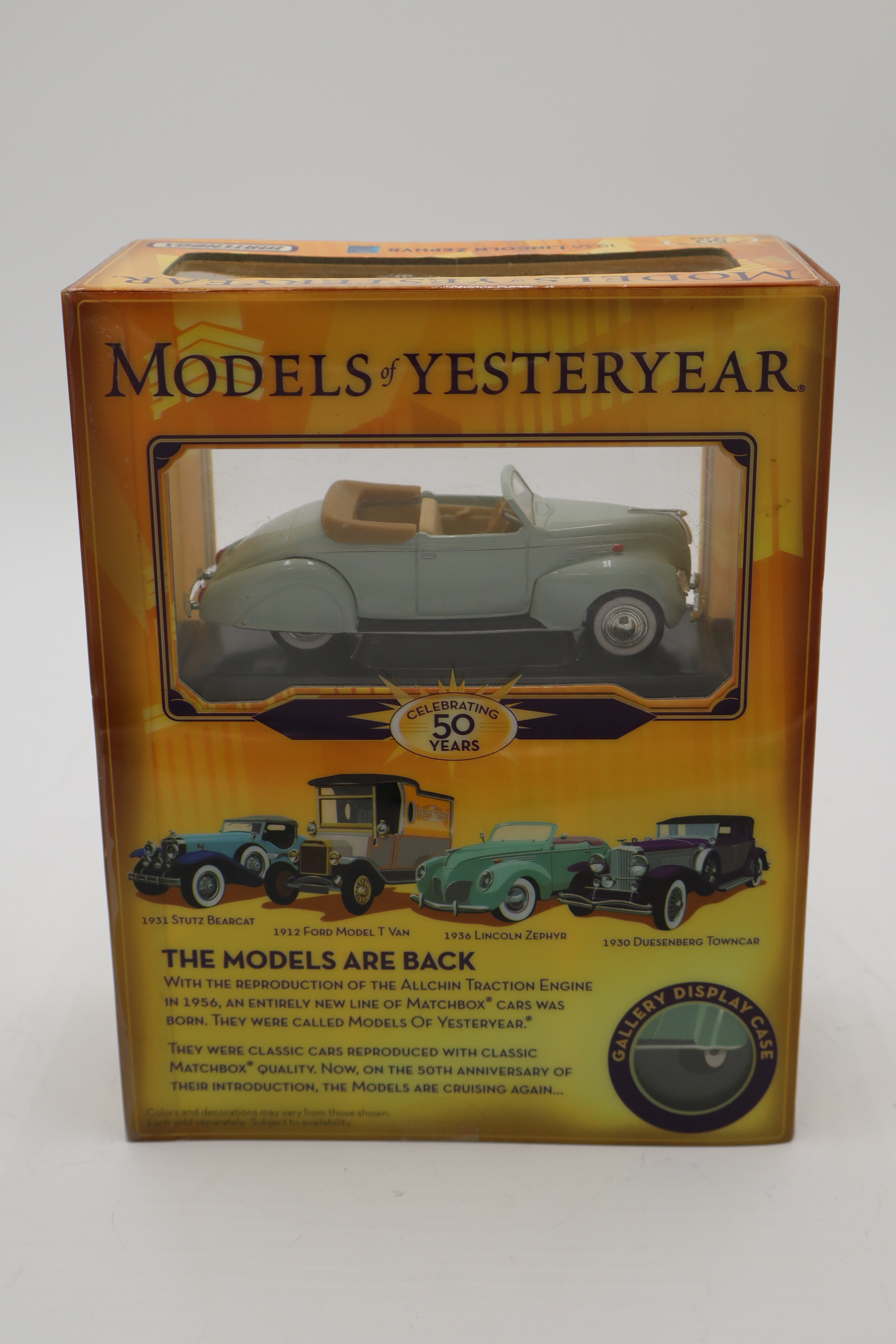 Matchbox Models of Yesteryear 1936 Lincoln Zephyr-Second hand-M8398