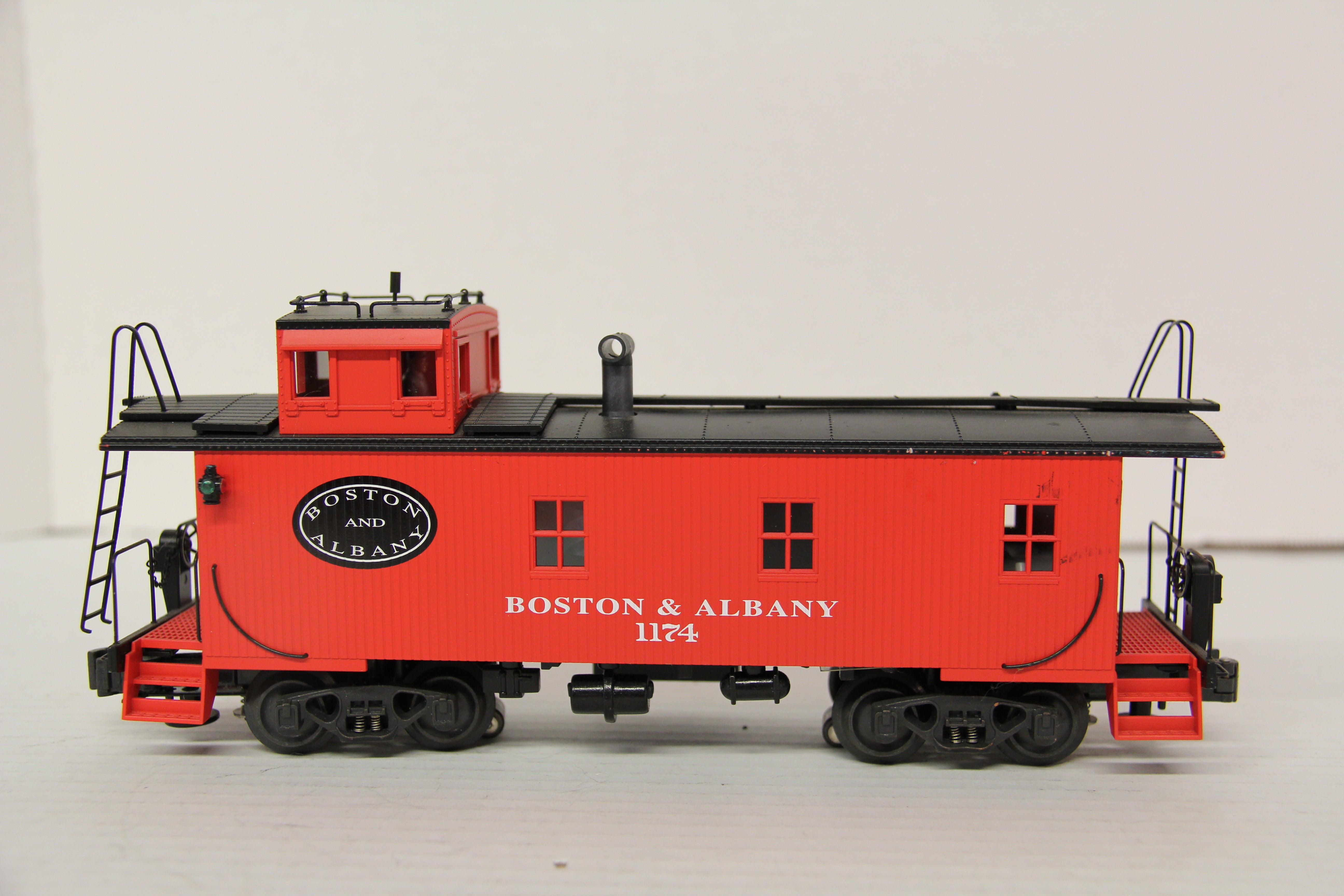 K Line Boston & Albany #1174 Wood-sided Caboose-Second hand-M6127