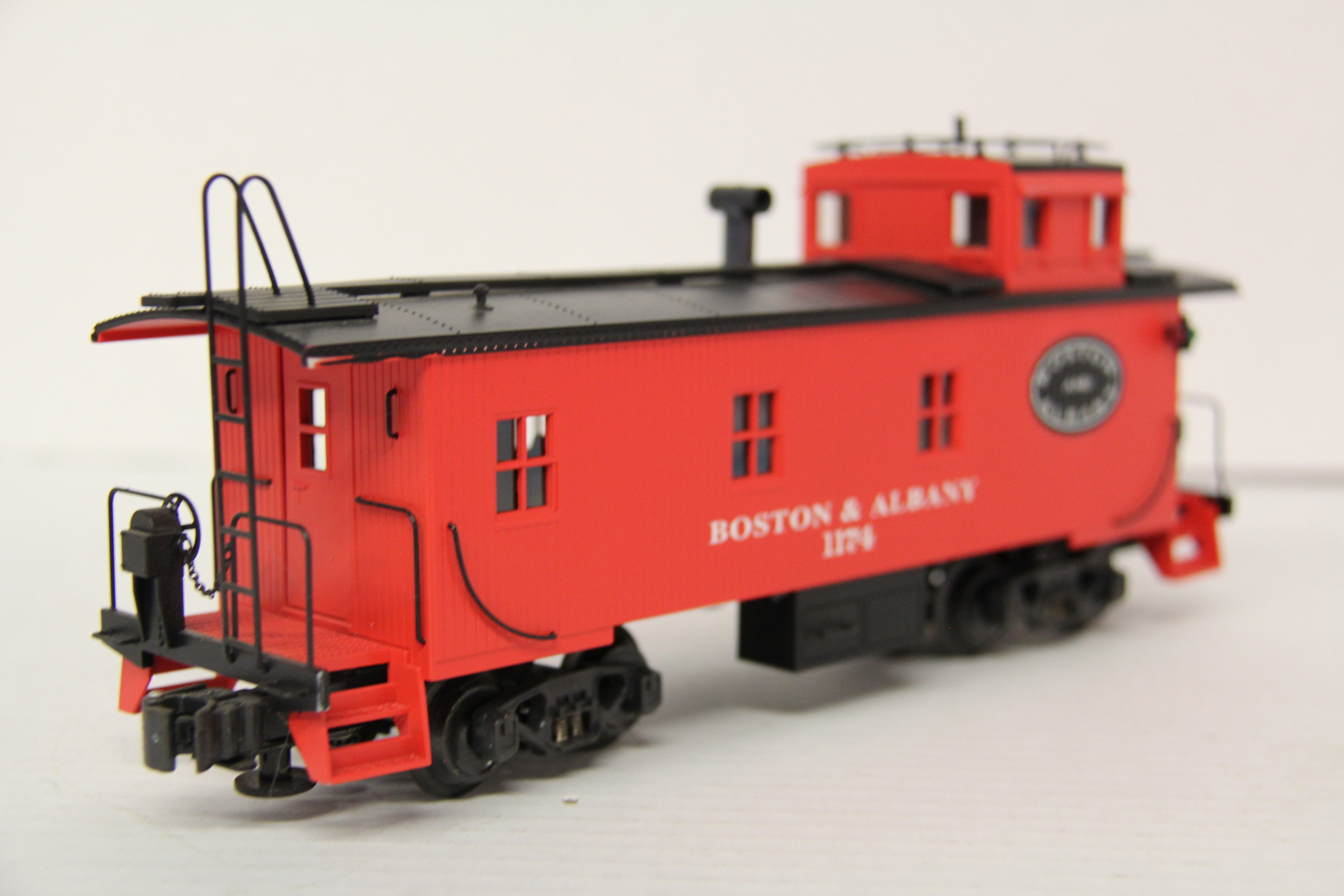 K Line Boston & Albany #1174 Wood-sided Caboose-Second hand-M6127