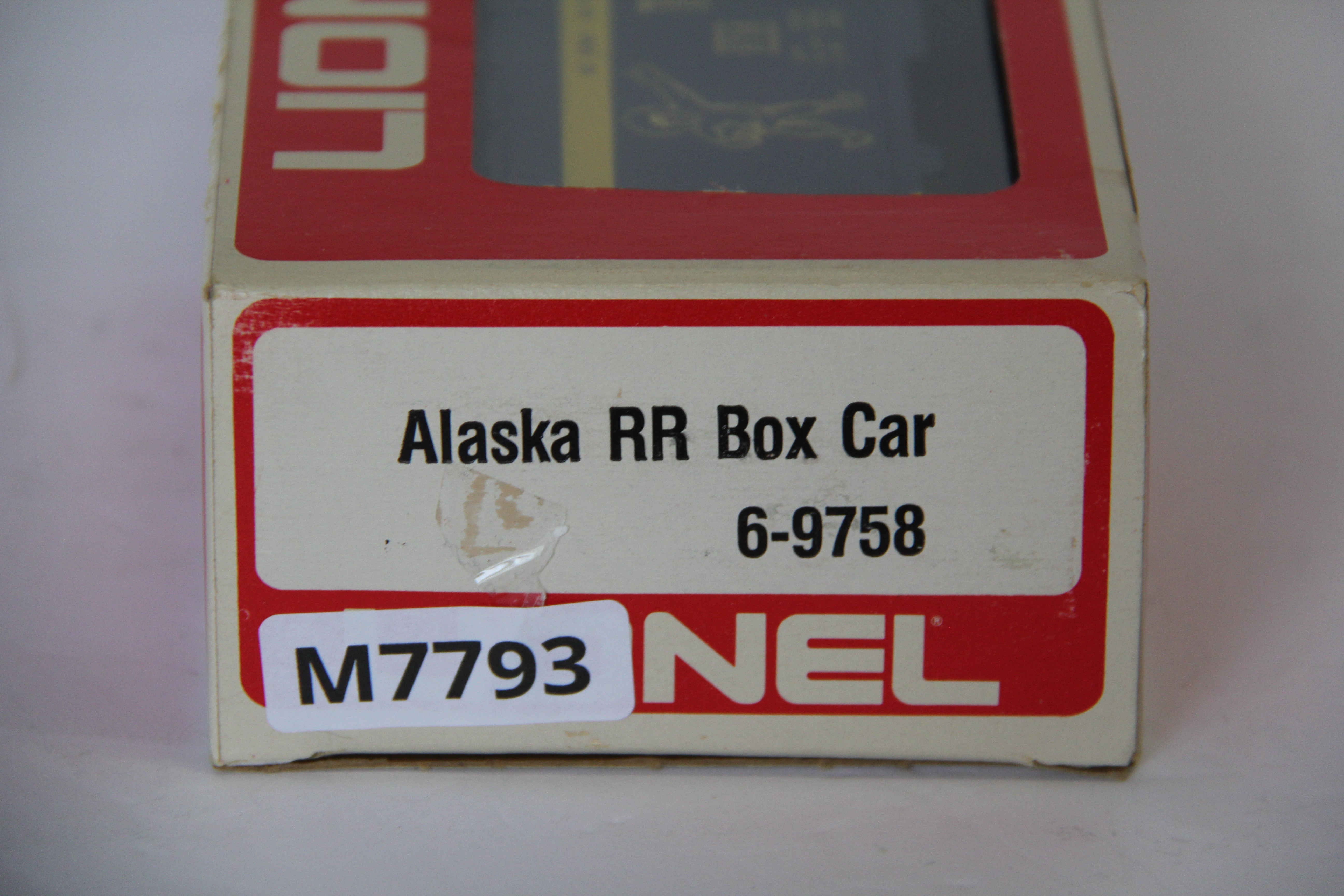 Lionel 6-9758 Alaska RR Box Car-Second hand-M7793