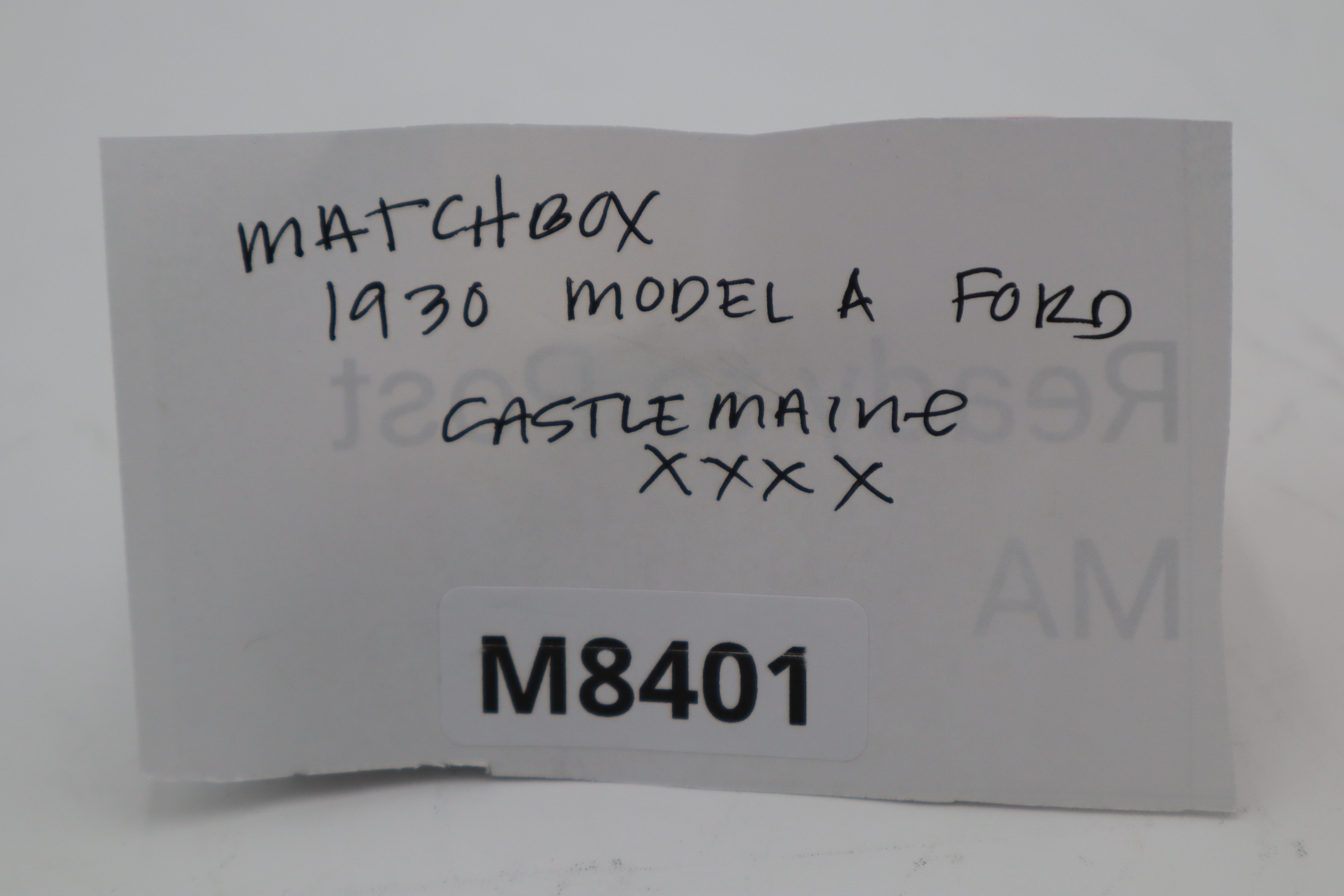 Matchbox 1930 Model A Ford CastleMaine-Second hand-M8401