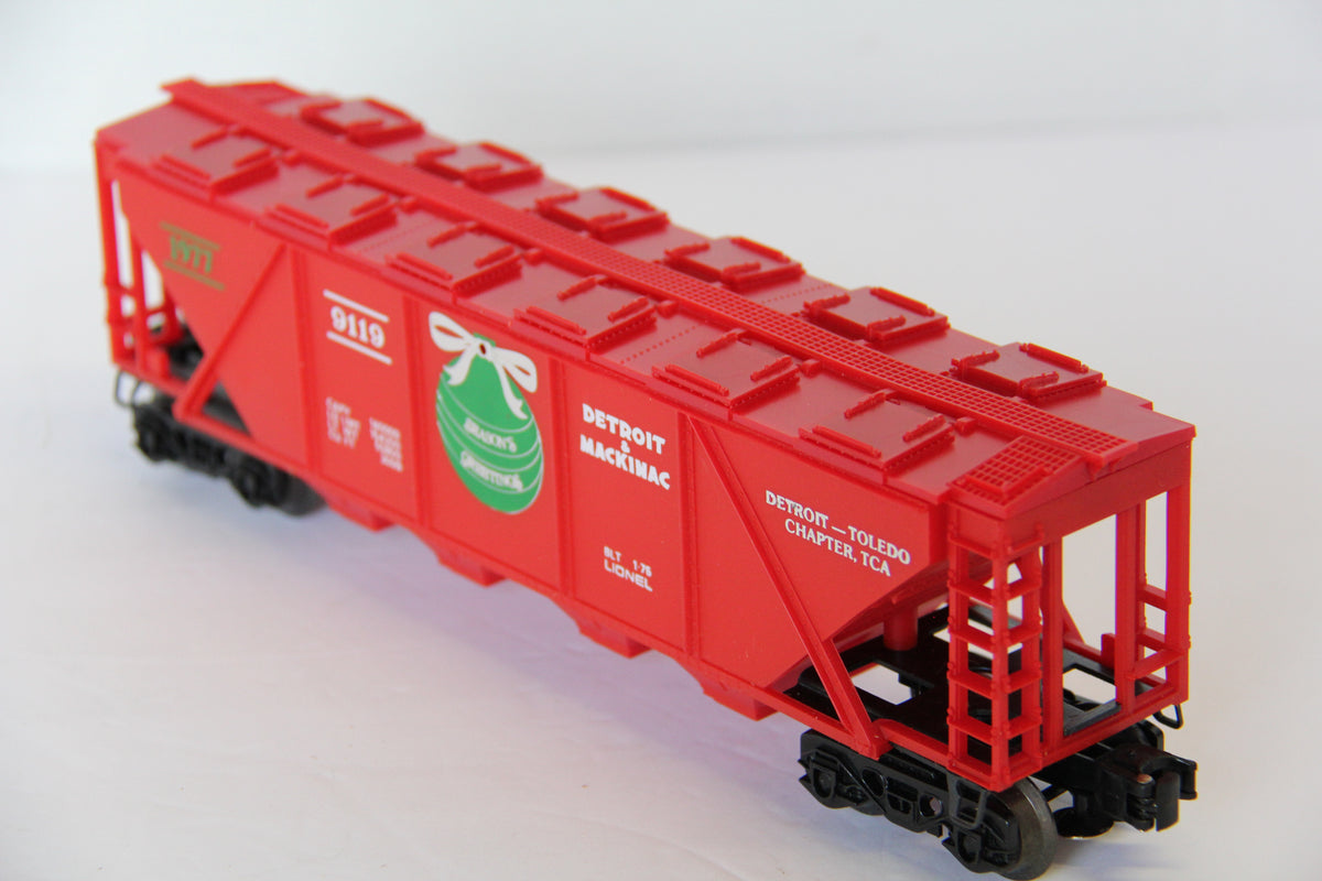 Lionel 6-9119 Detroit & Mackinaw Covered Hopper-M7794