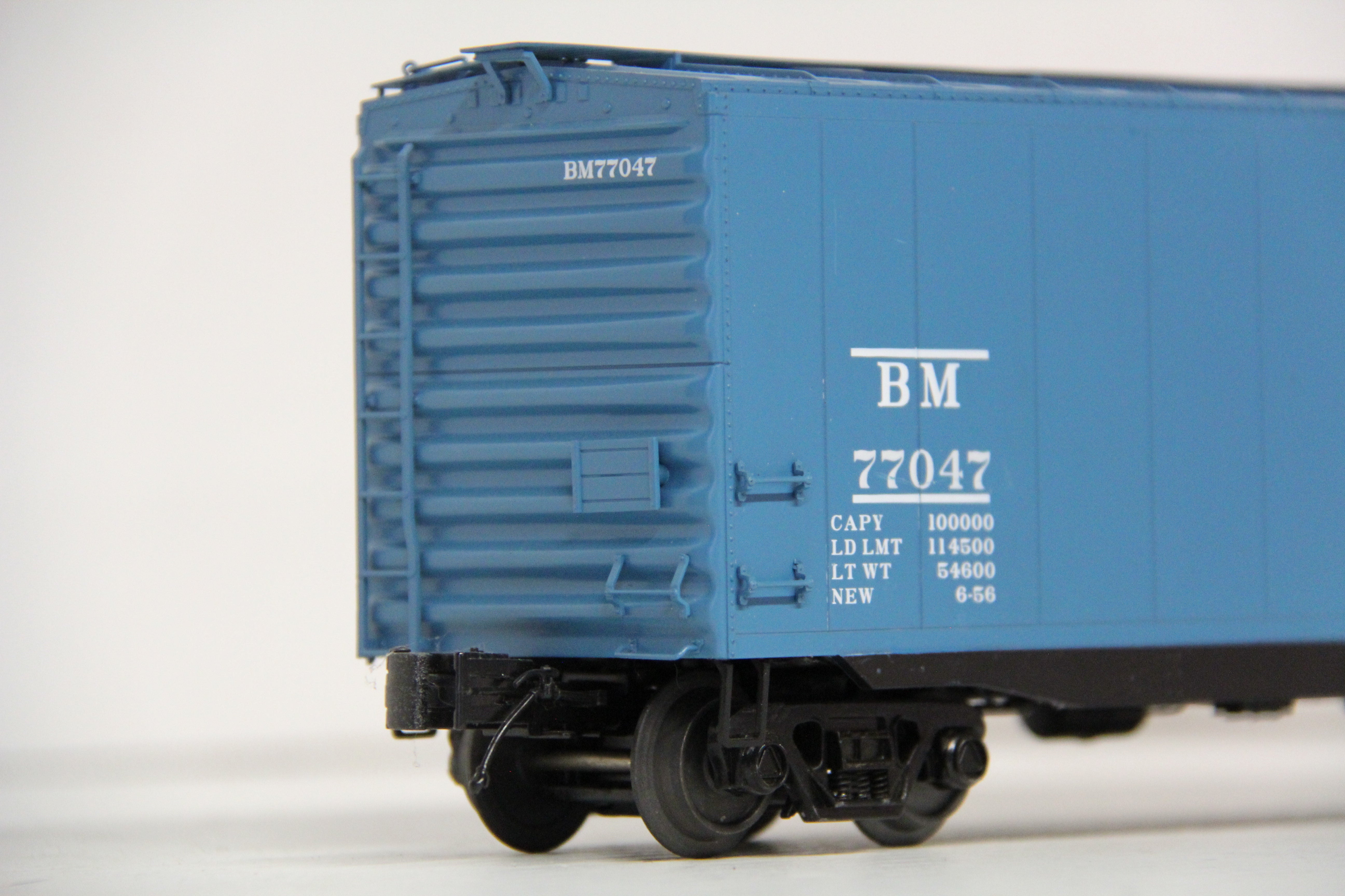 MTH 20-93558 Boston & Maine 50' PS-1 Box Cars w/ Youngstown Door-11 Set-Second hand-M6128