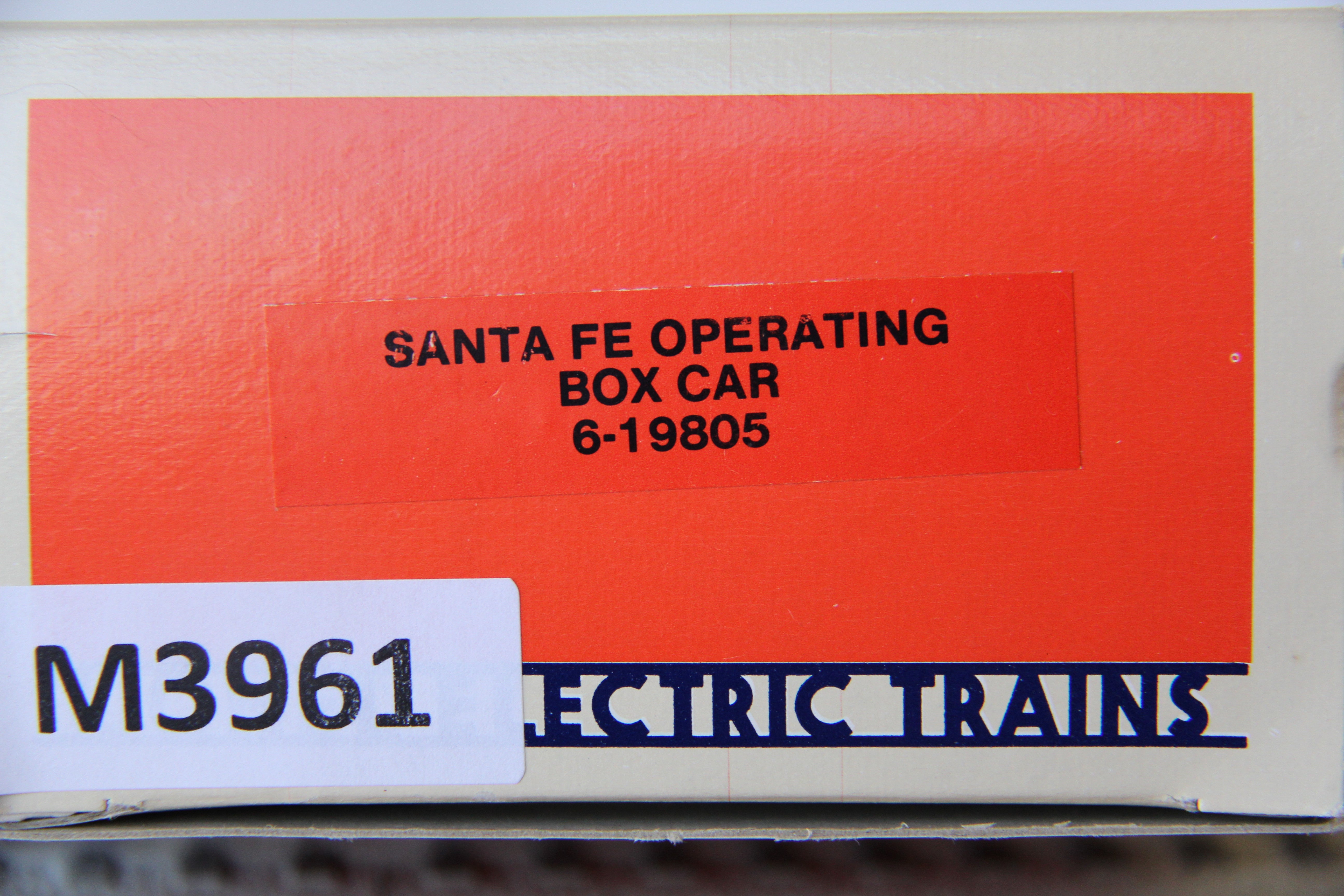 Lionel 6-19805 Santa Fe Operating Box Car-Second hand-M3961
