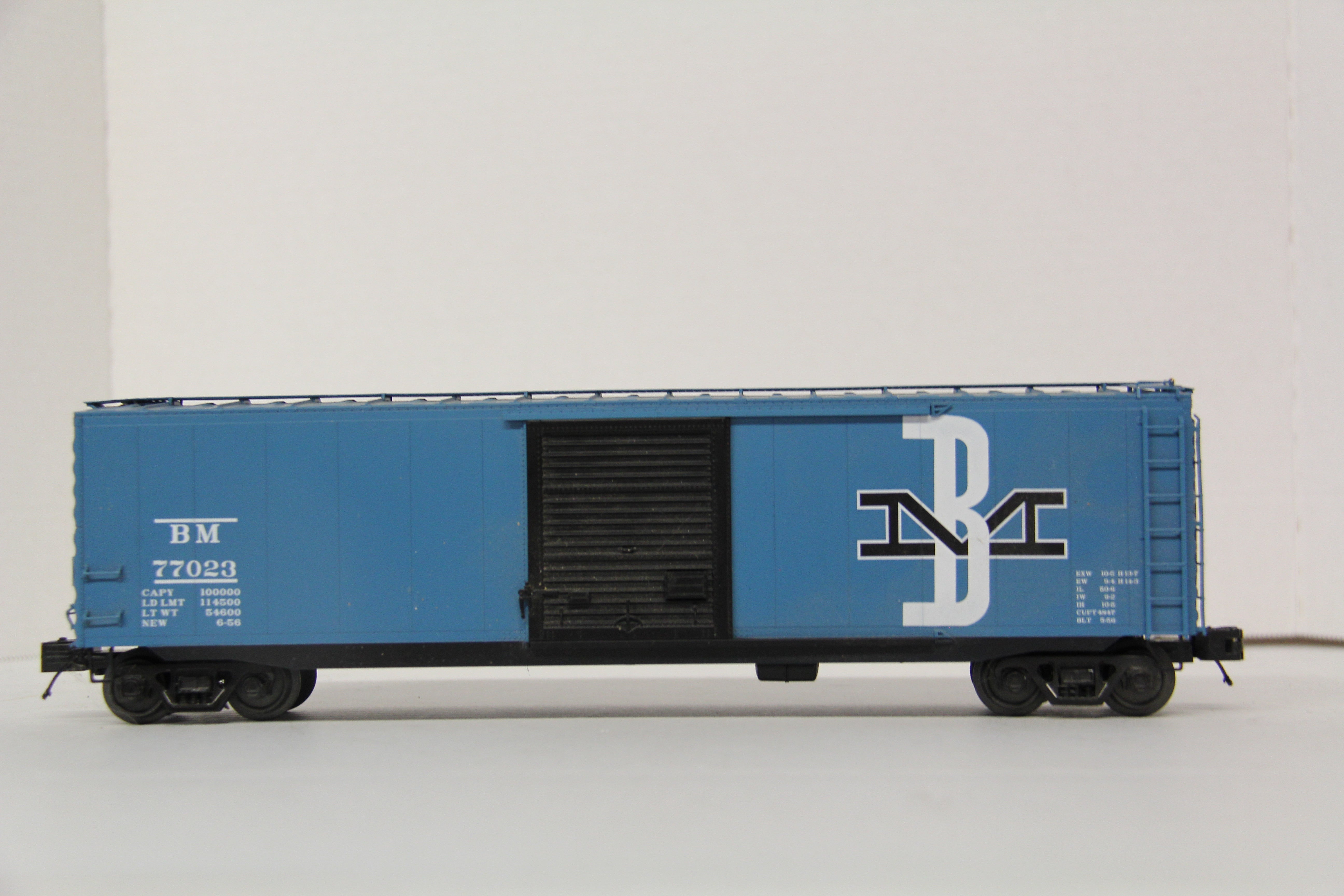 MTH 20-93558 Boston & Maine 50' PS-1 Box Cars w/ Youngstown Door-11 Set-Second hand-M6128