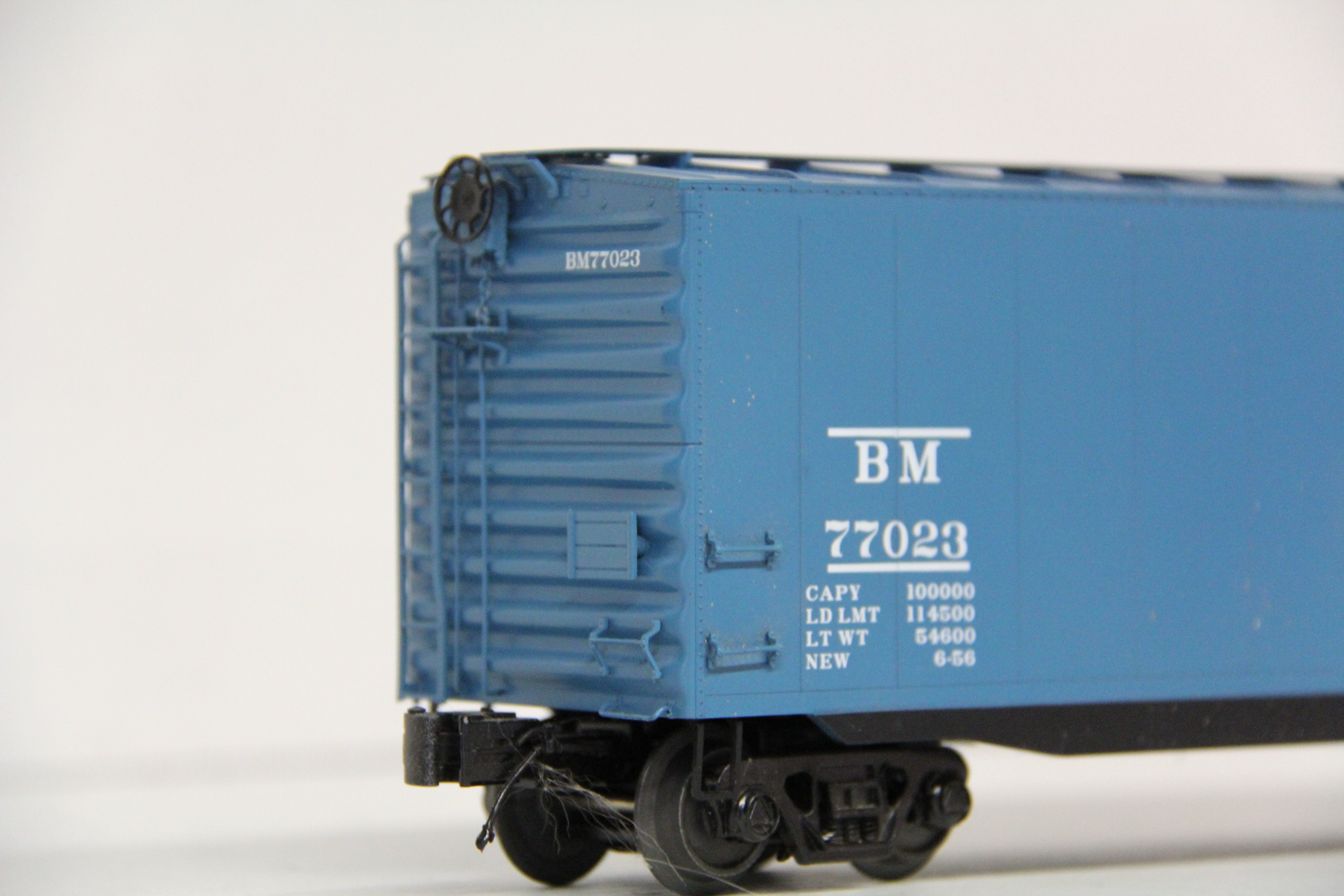 MTH 20-93558 Boston & Maine 50' PS-1 Box Cars w/ Youngstown Door-11 Set-Second hand-M6128