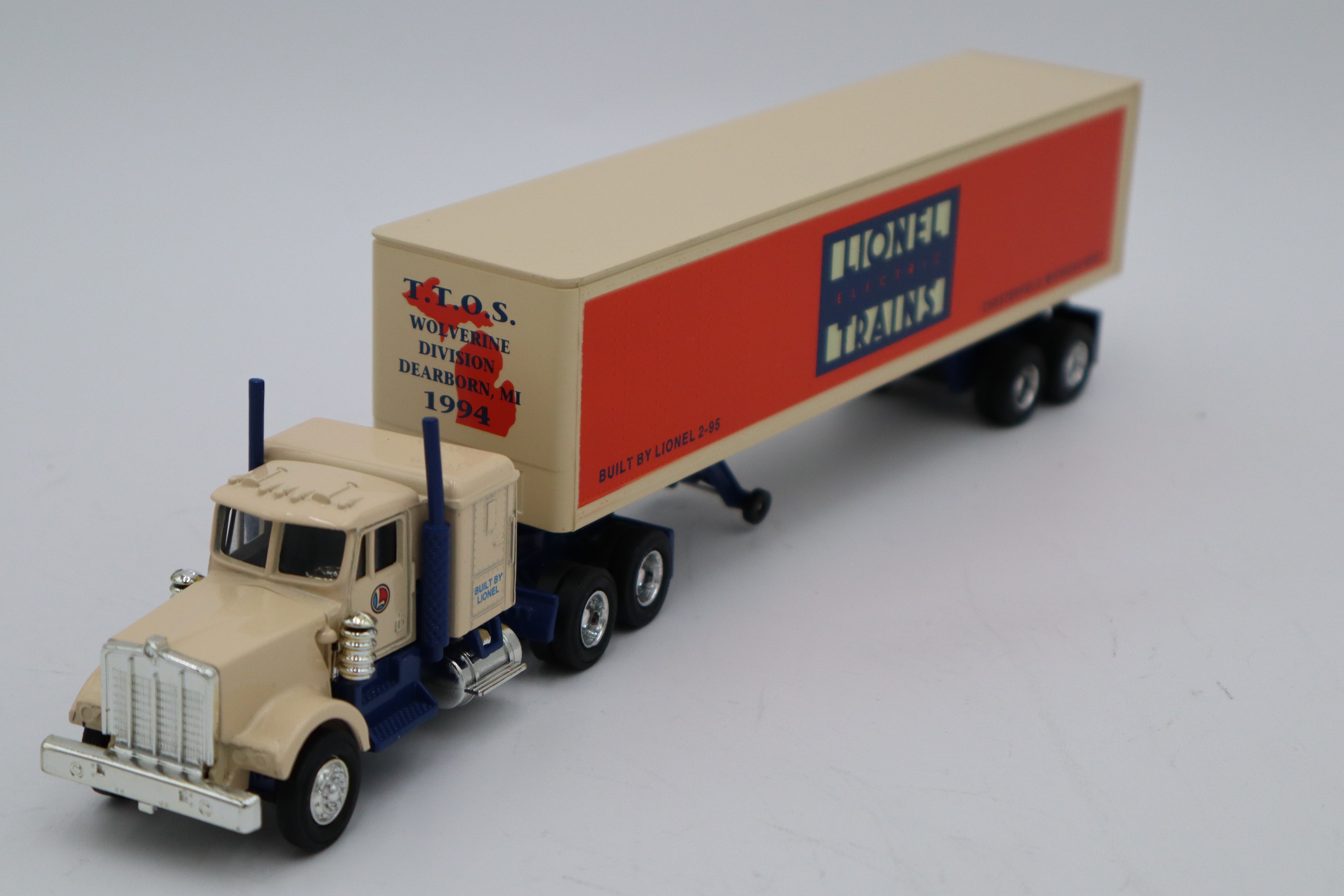 Lionel 6-52033 T.T.O.S Wolverine Division Tractor & Trailer-Second hand-M8404