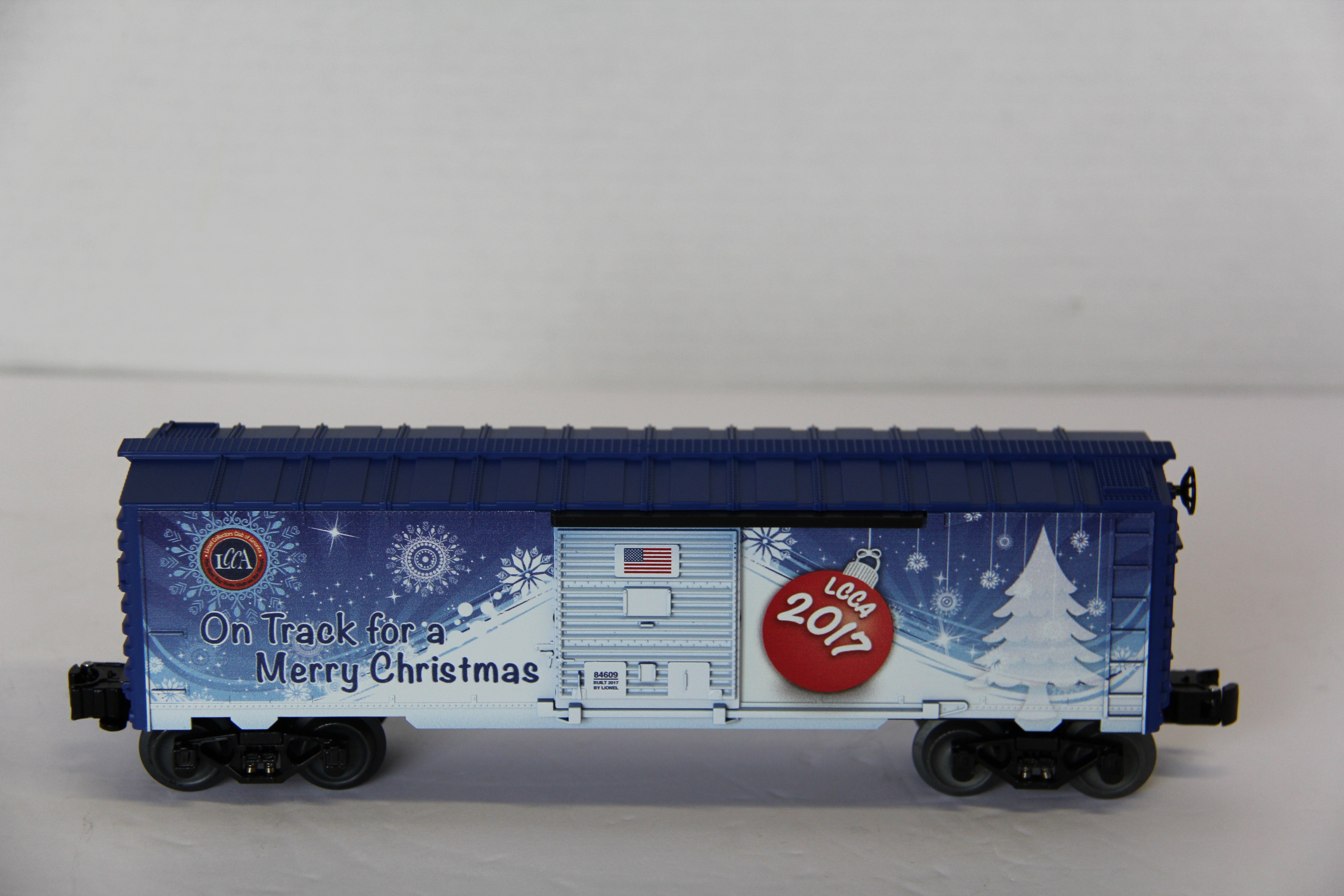 2017 Lionel 6-84609 LCCA Christmas Car-Second hand-M7796