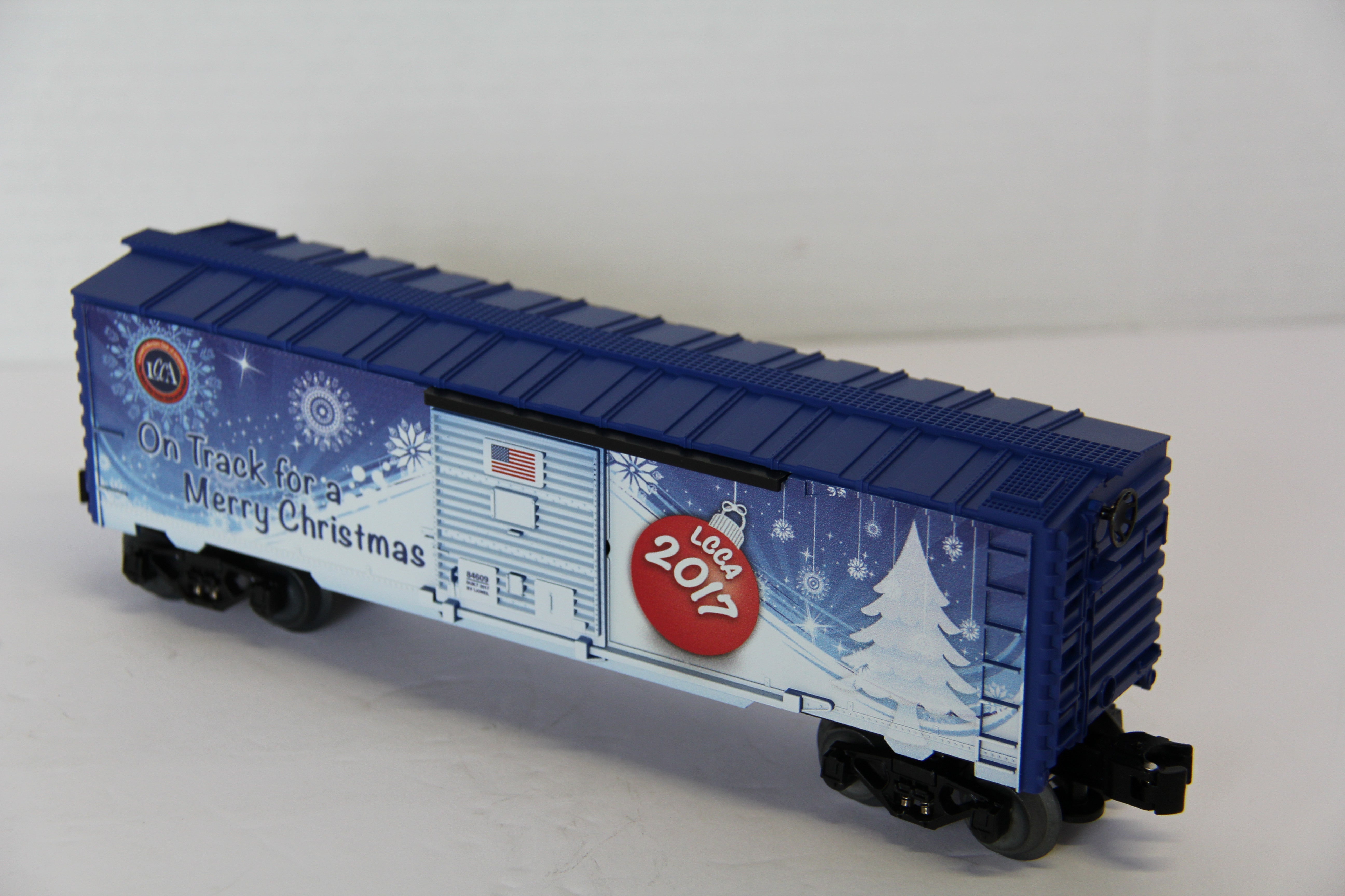 2017 Lionel 6-84609 LCCA Christmas Car-Second hand-M7796
