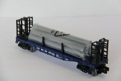 Lionel 6-26601 LRRC Flatcar with Pipes-Second hand-M7797