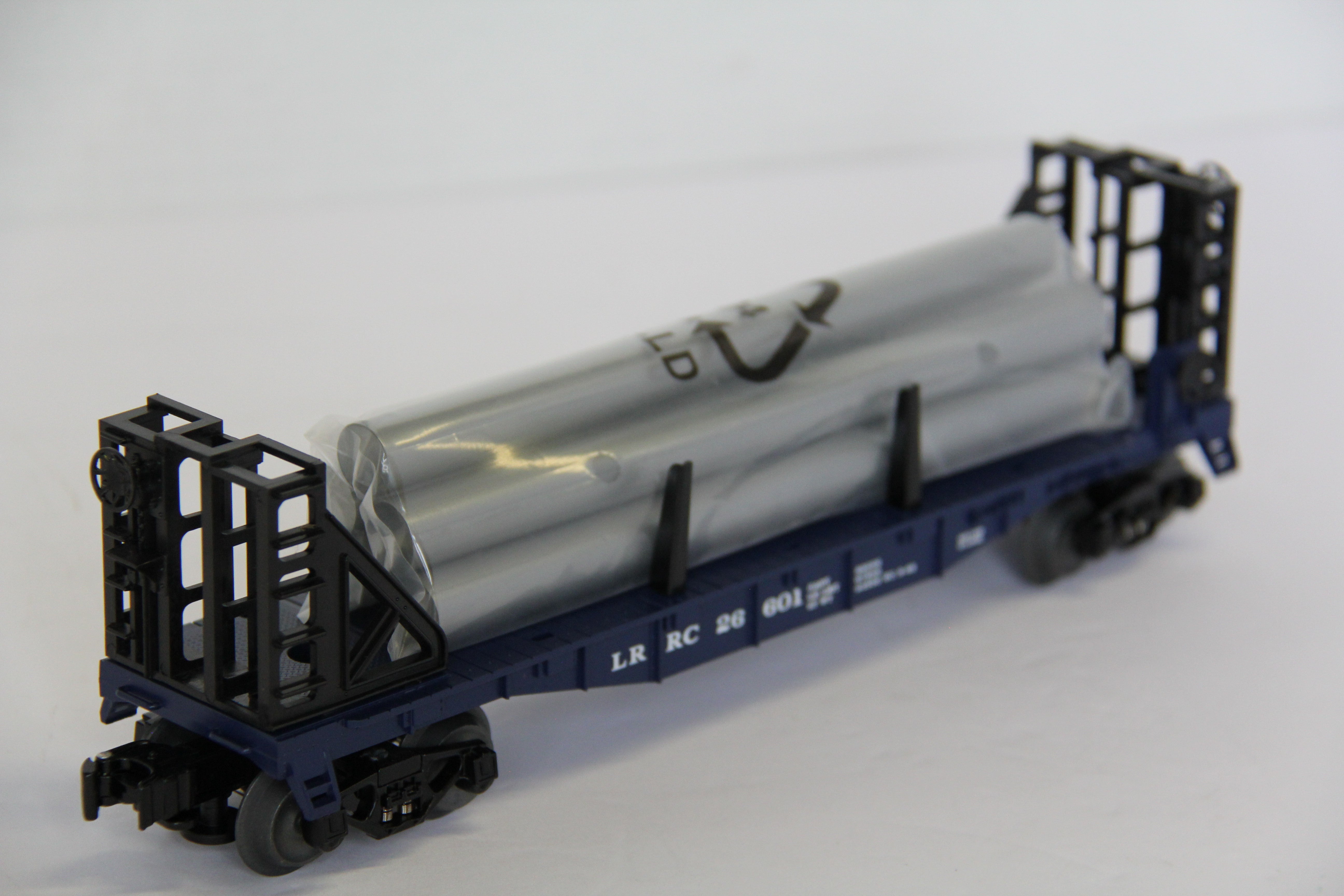 Lionel 6-26601 LRRC Flatcar with Pipes-Second hand-M7797