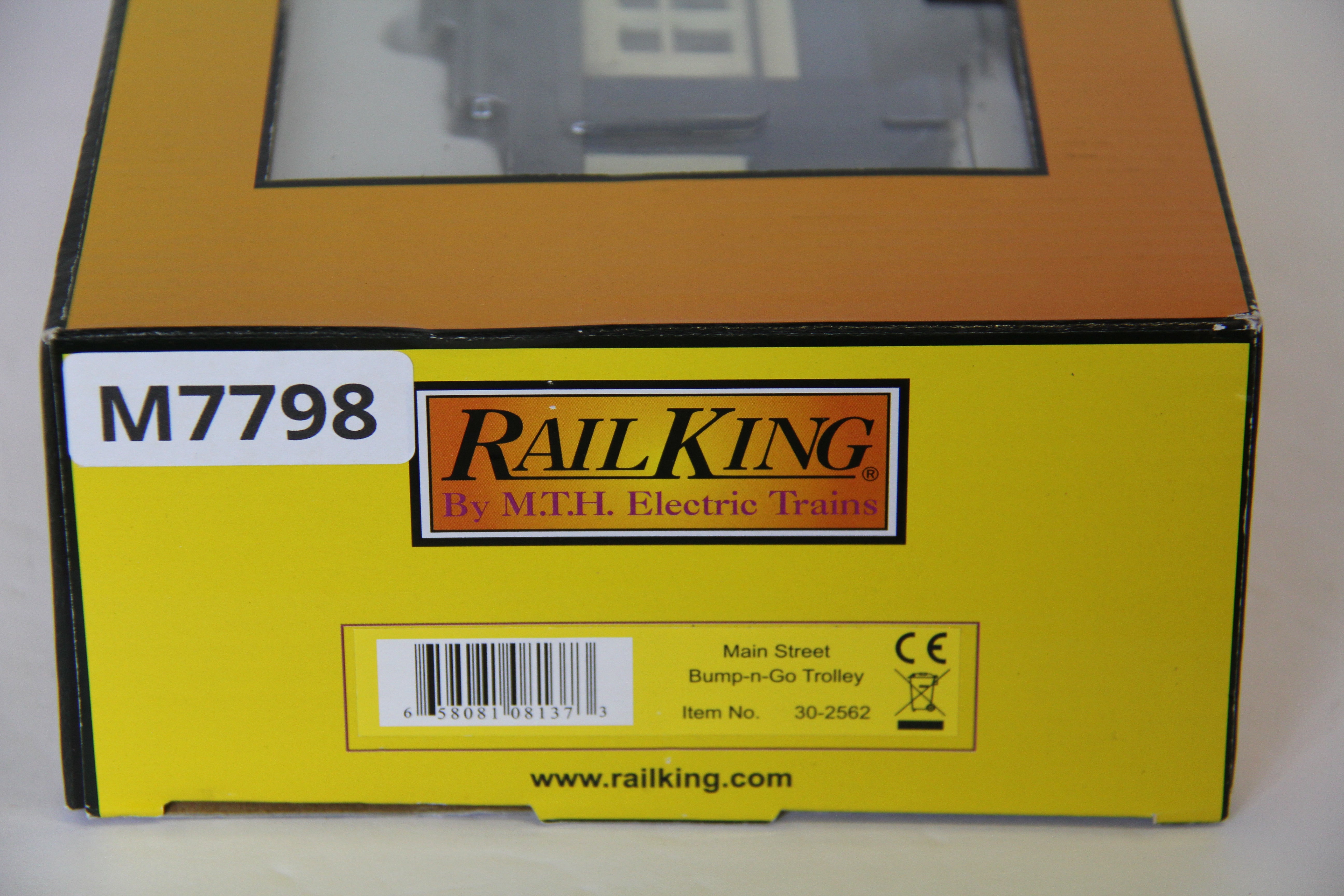 Rail King 30-2562 Main Street Bump-n-Go Trolley-Second hand-M7798