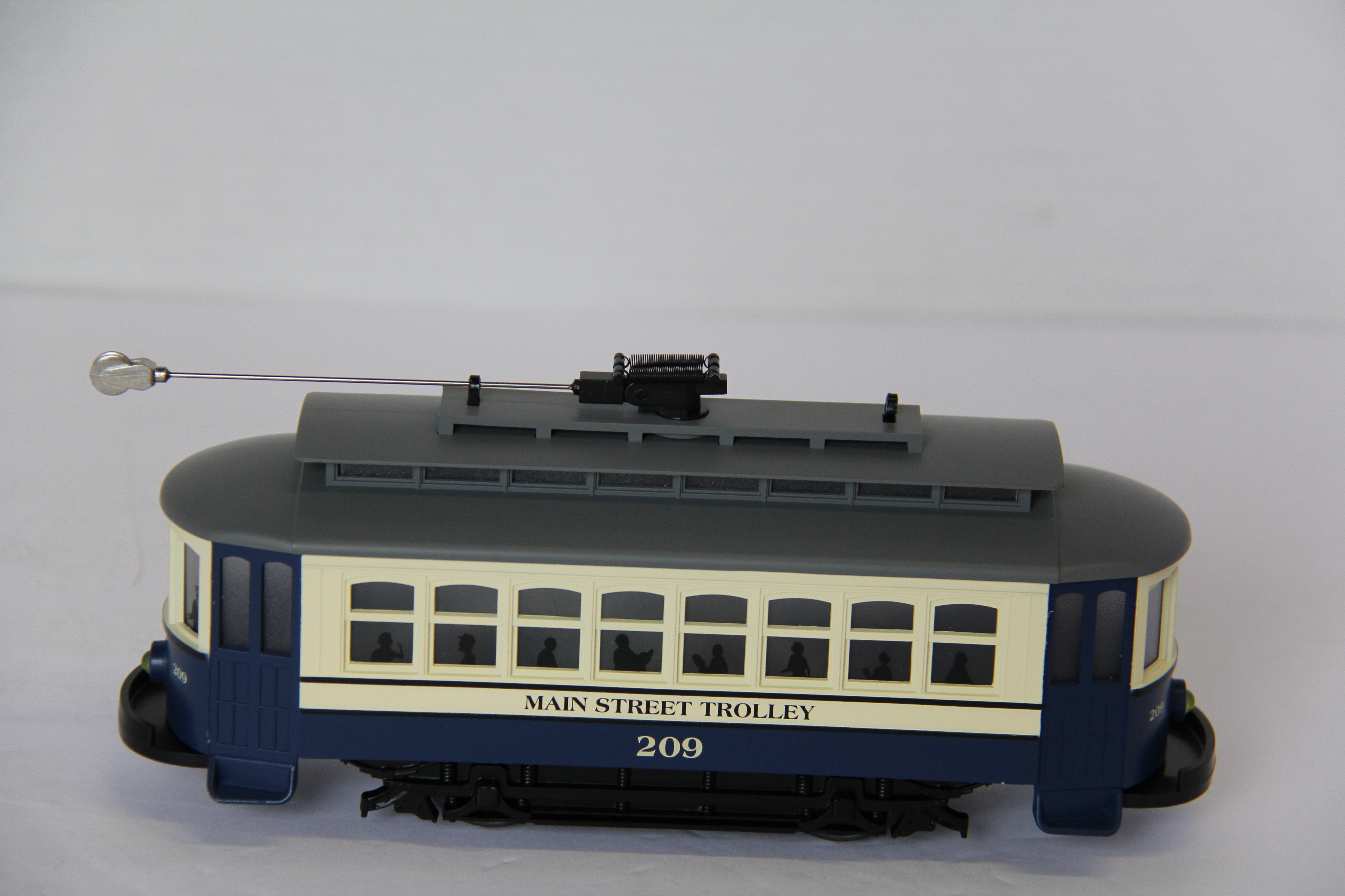 Rail King 30-2562 Main Street Bump-n-Go Trolley-Second hand-M7798