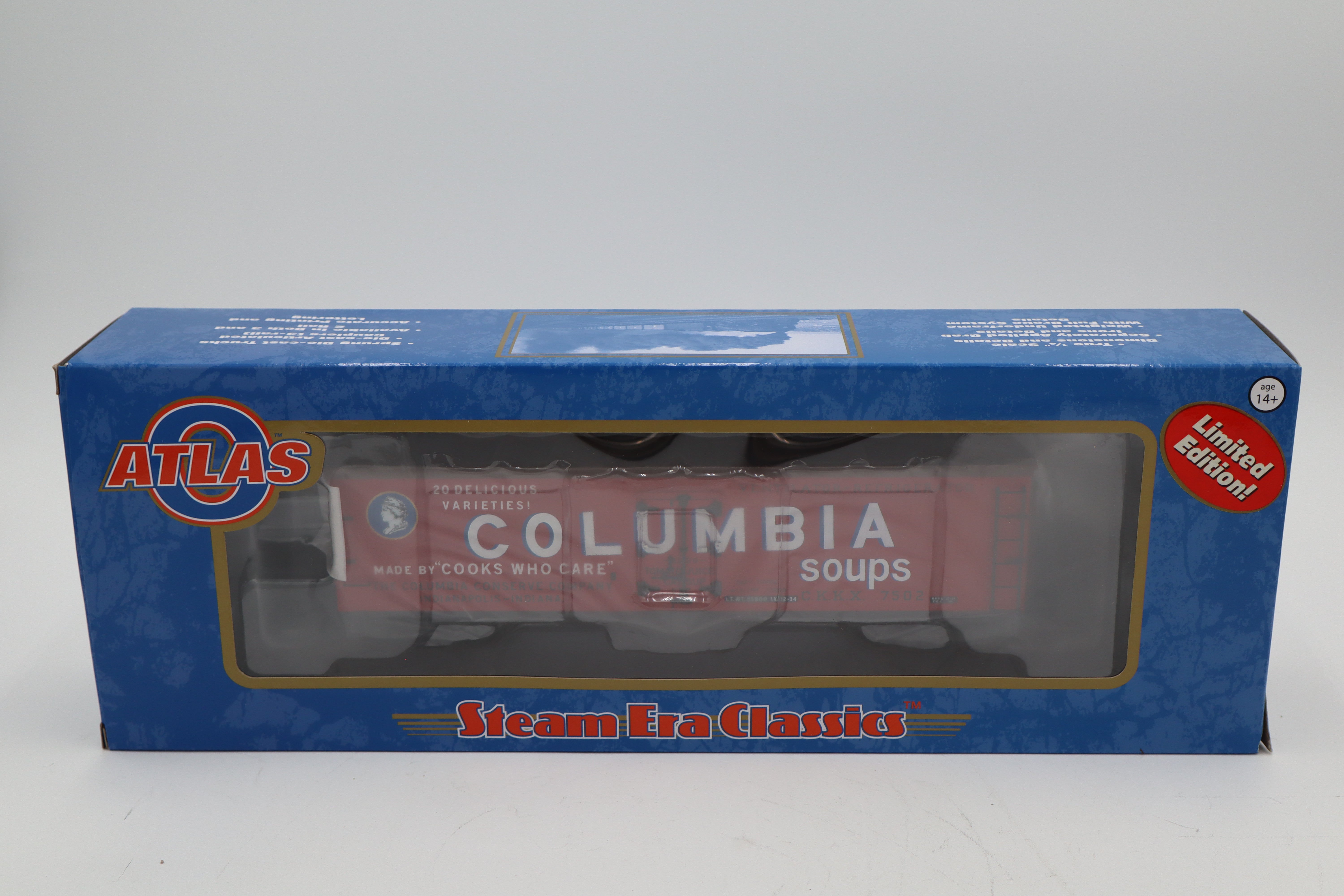 Atlas #3002649S-1 Columbia Soup 40' Wood Reefer #7502-Second hand-M8407