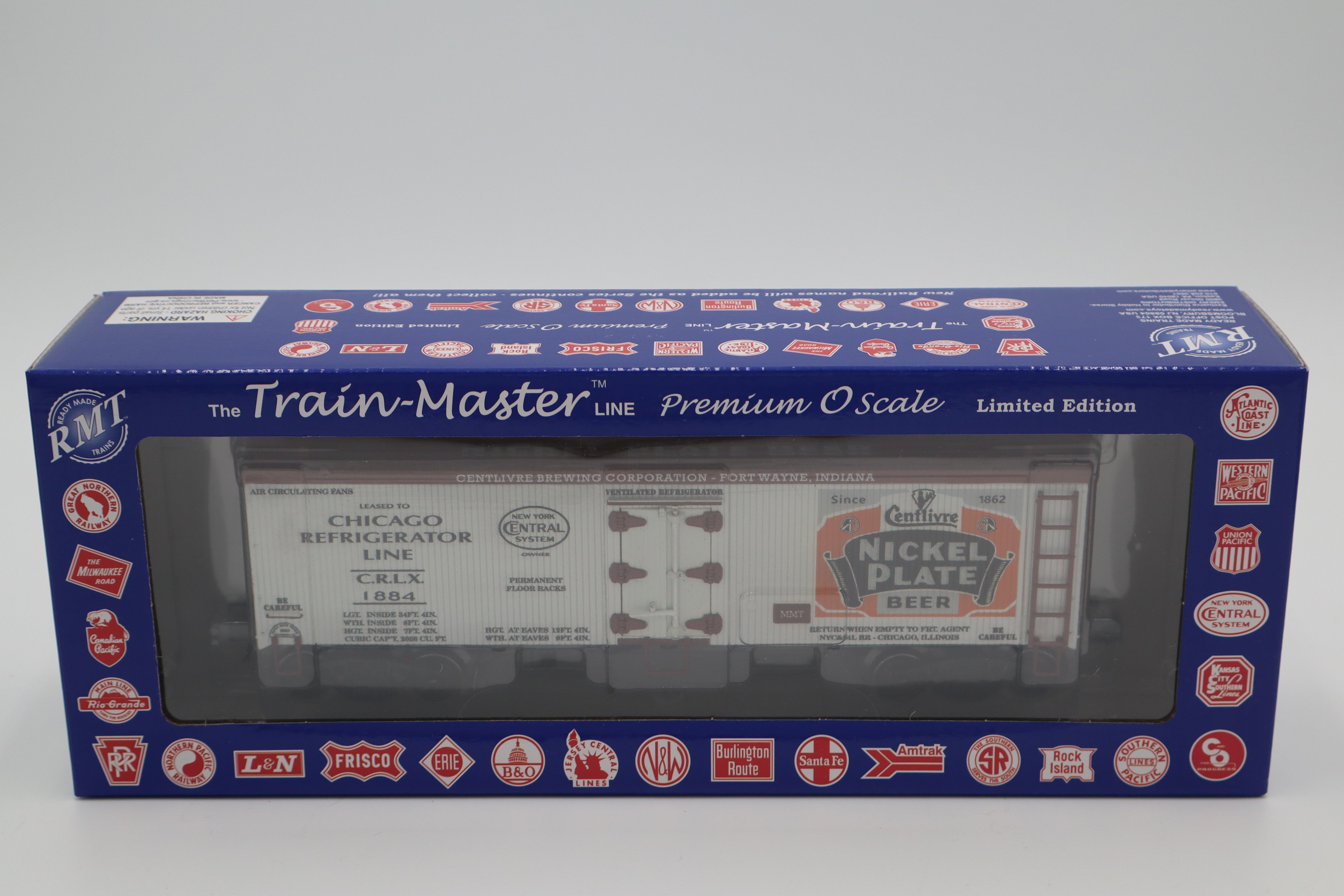 RMT #96199-152 Nickel Plate Beer 36ft Wood Side Reefer Car-Second hand-M8408