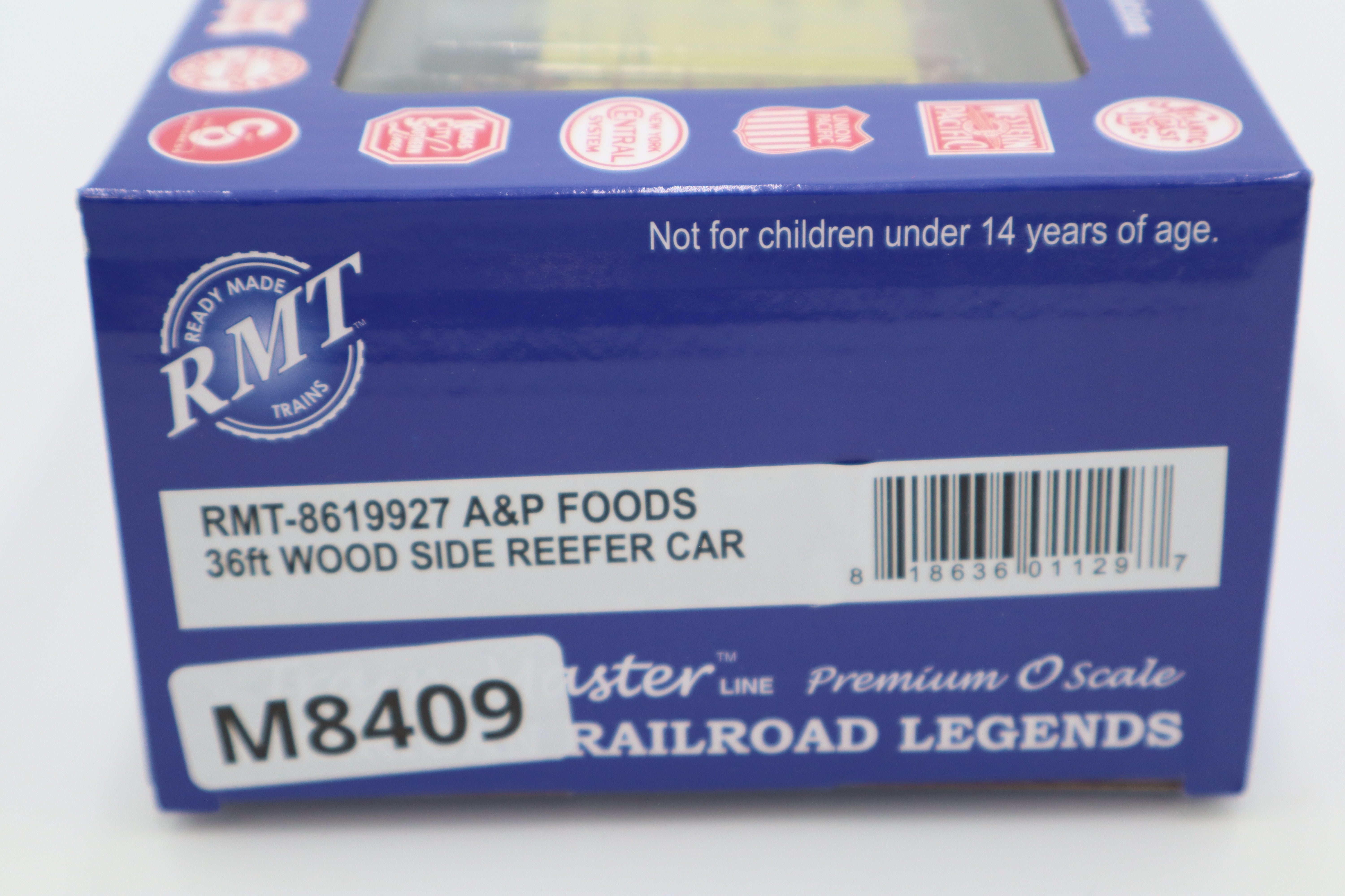 RMT 8619927 A&P Foods 36ft Wood Side Reefer Car-Second hand-M8409