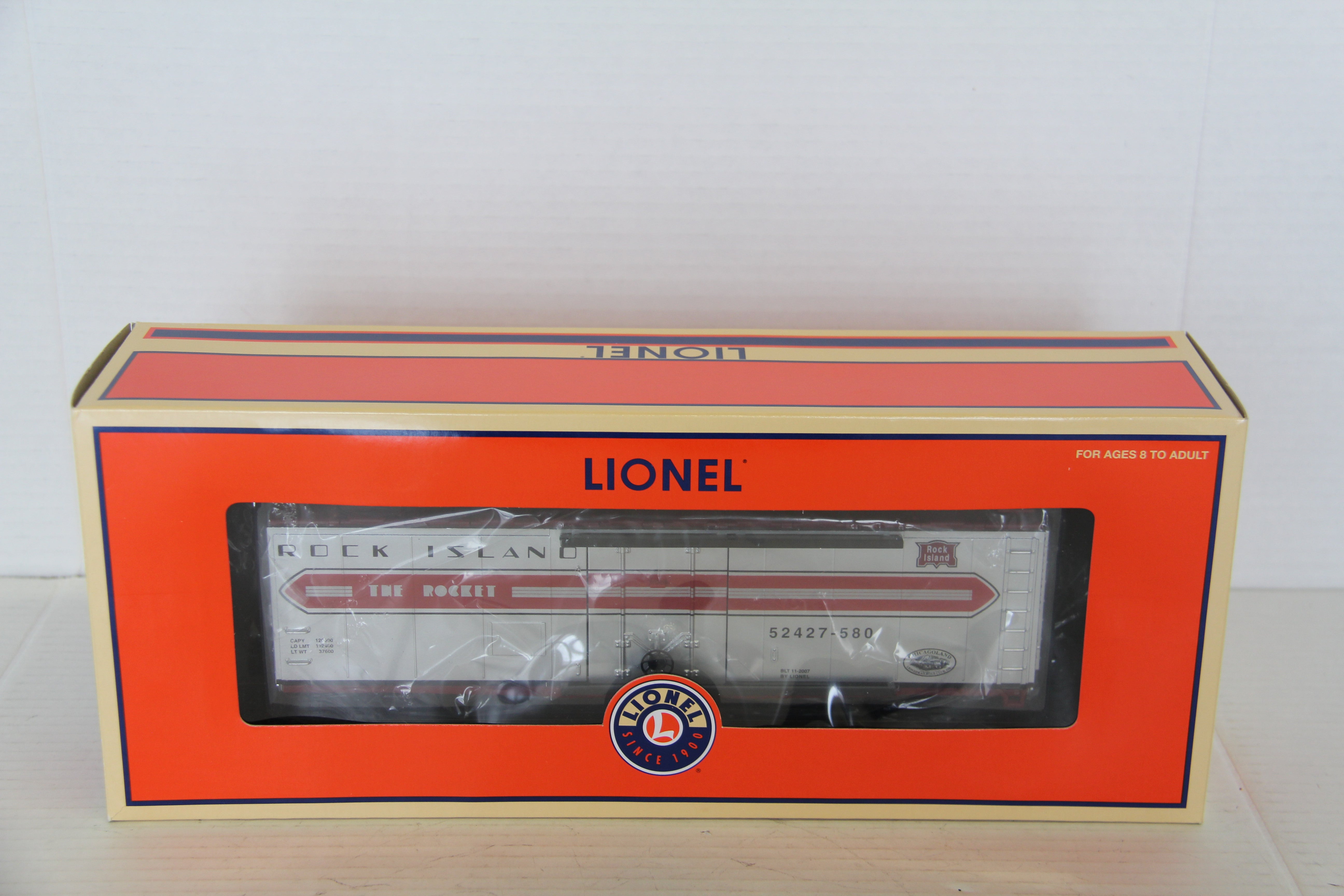 Lionel 6-52427 Chiagoland Lionel Railroad Club Rock Island -The Rocket Baggage Car-Second hand-M7453 - MrMuffin'sTrains