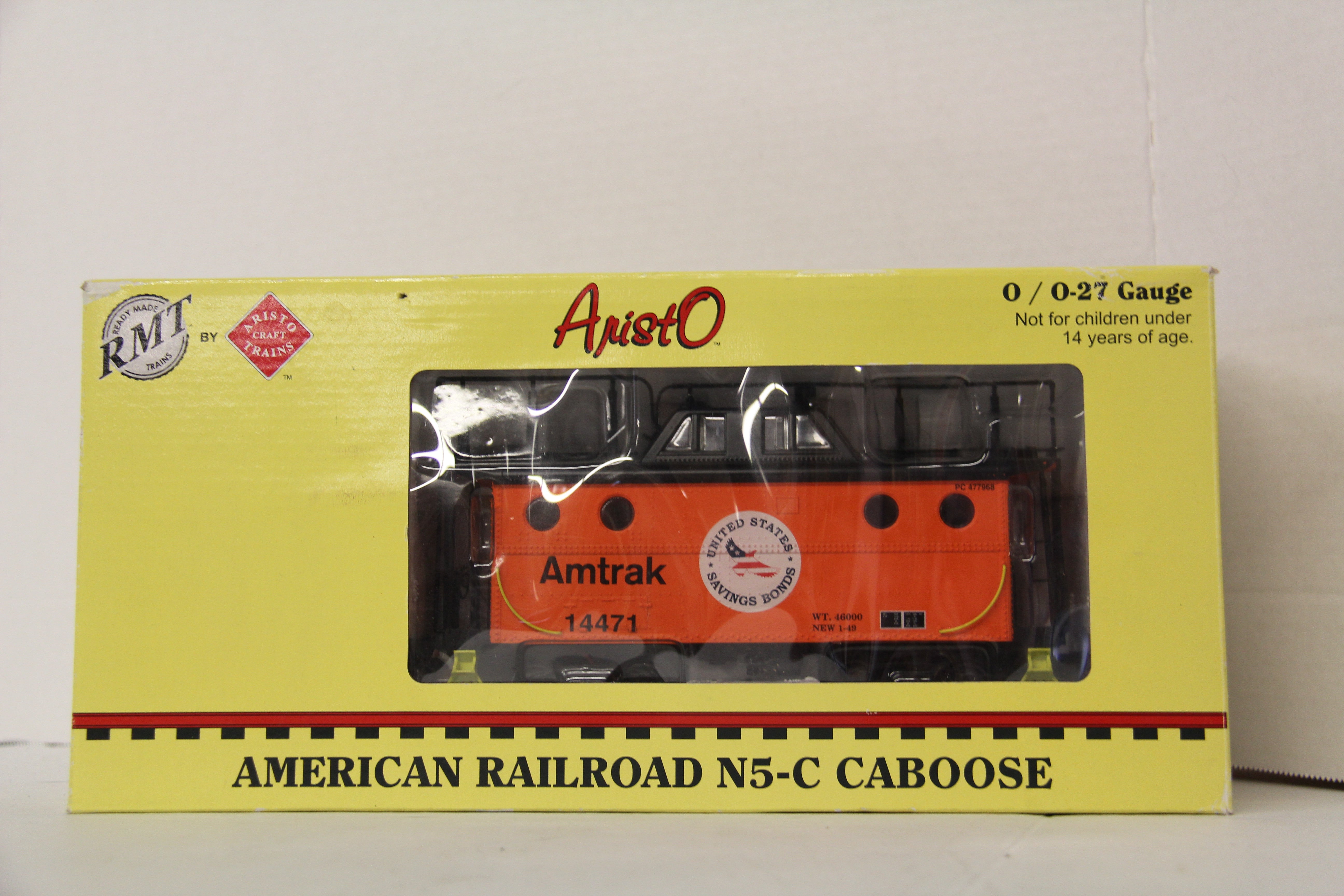 Aristo 97913 Amtrak #14471 N5C Caboose-Second hand-M6134