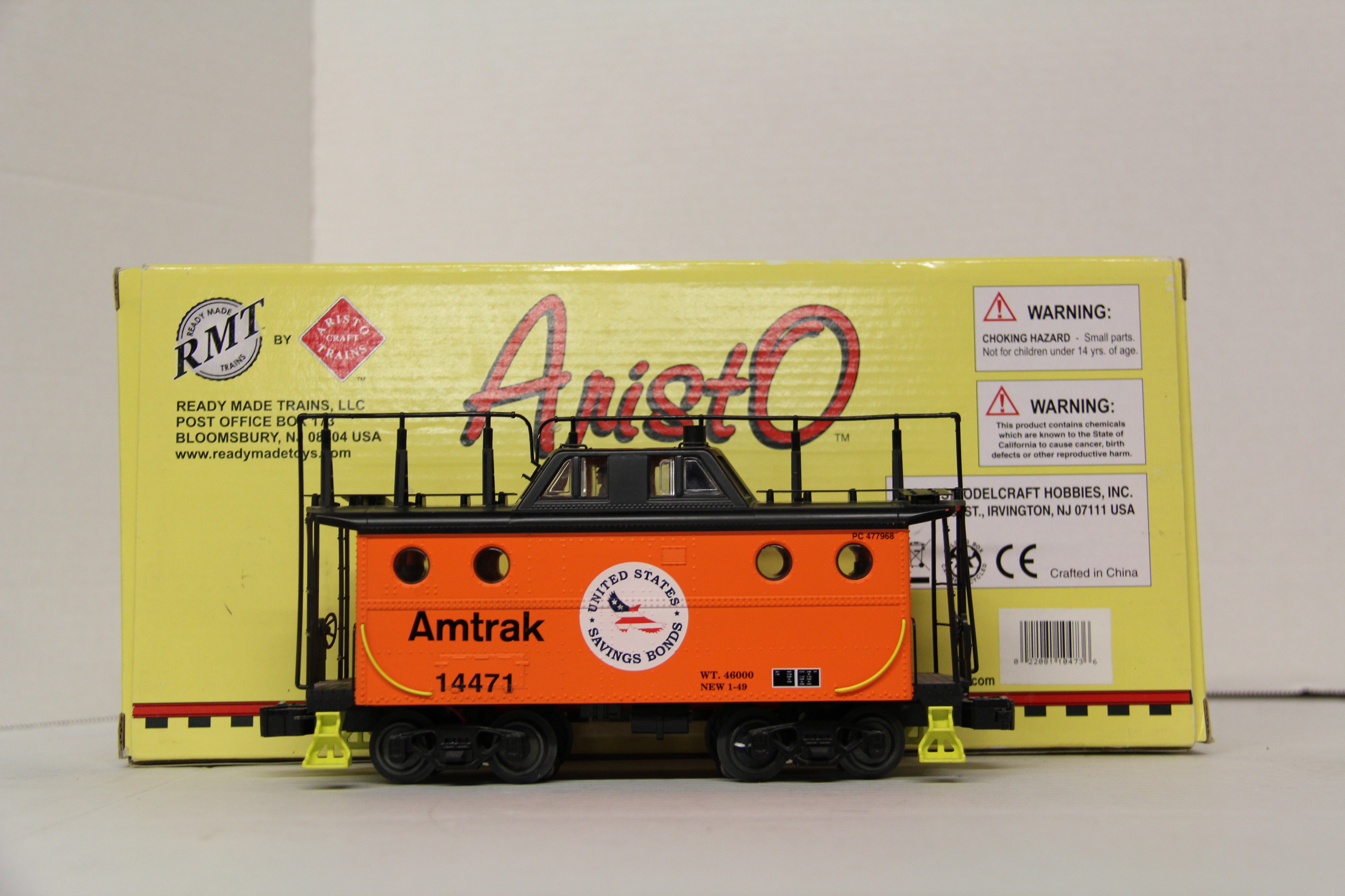 Aristo 97913 Amtrak #14471 N5C Caboose-Second hand-M6134