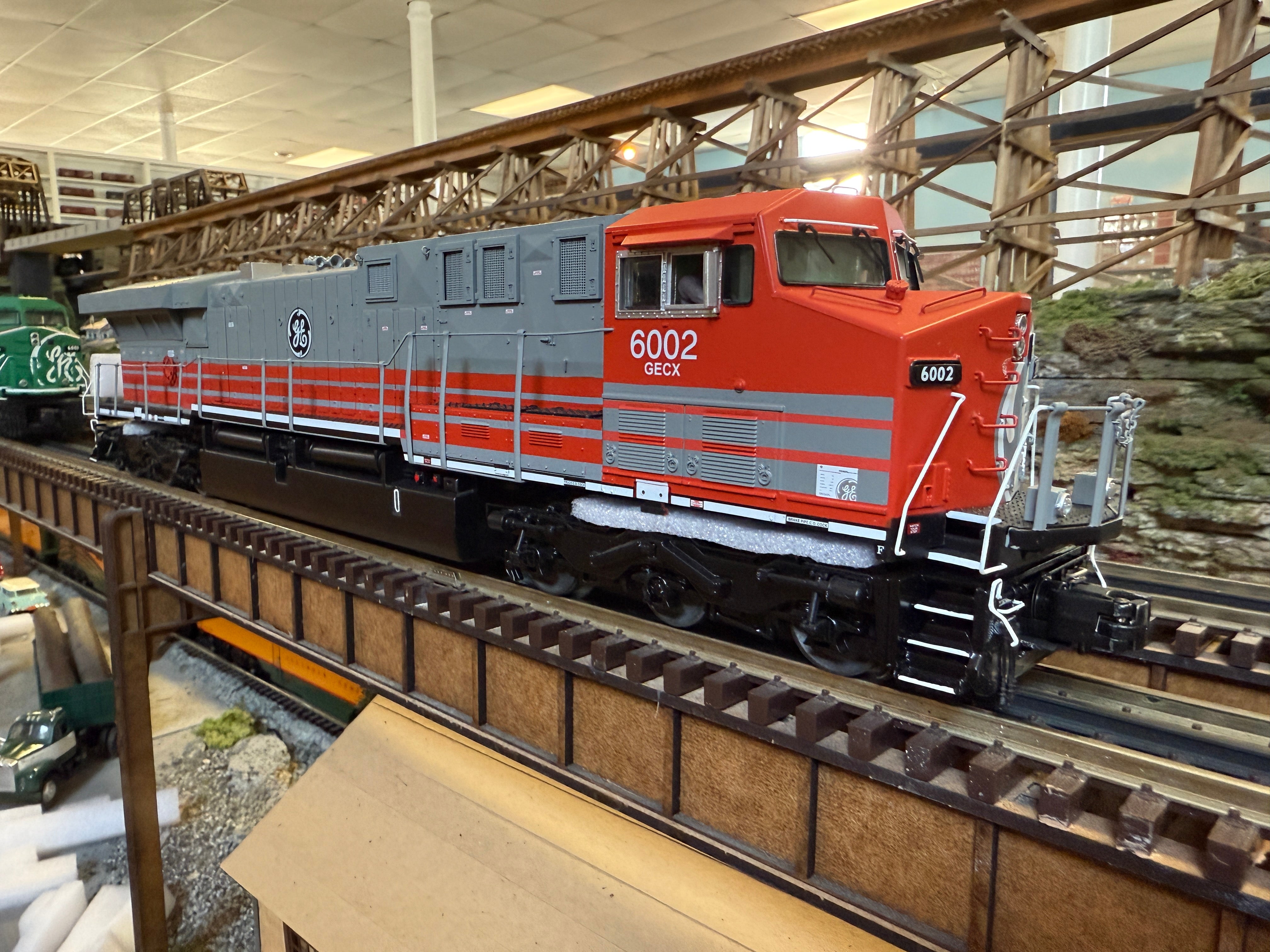 MTH 20-21882-1 - AC6000 Diesel Engine "G.E. Leasing" #6002 w/ PS3