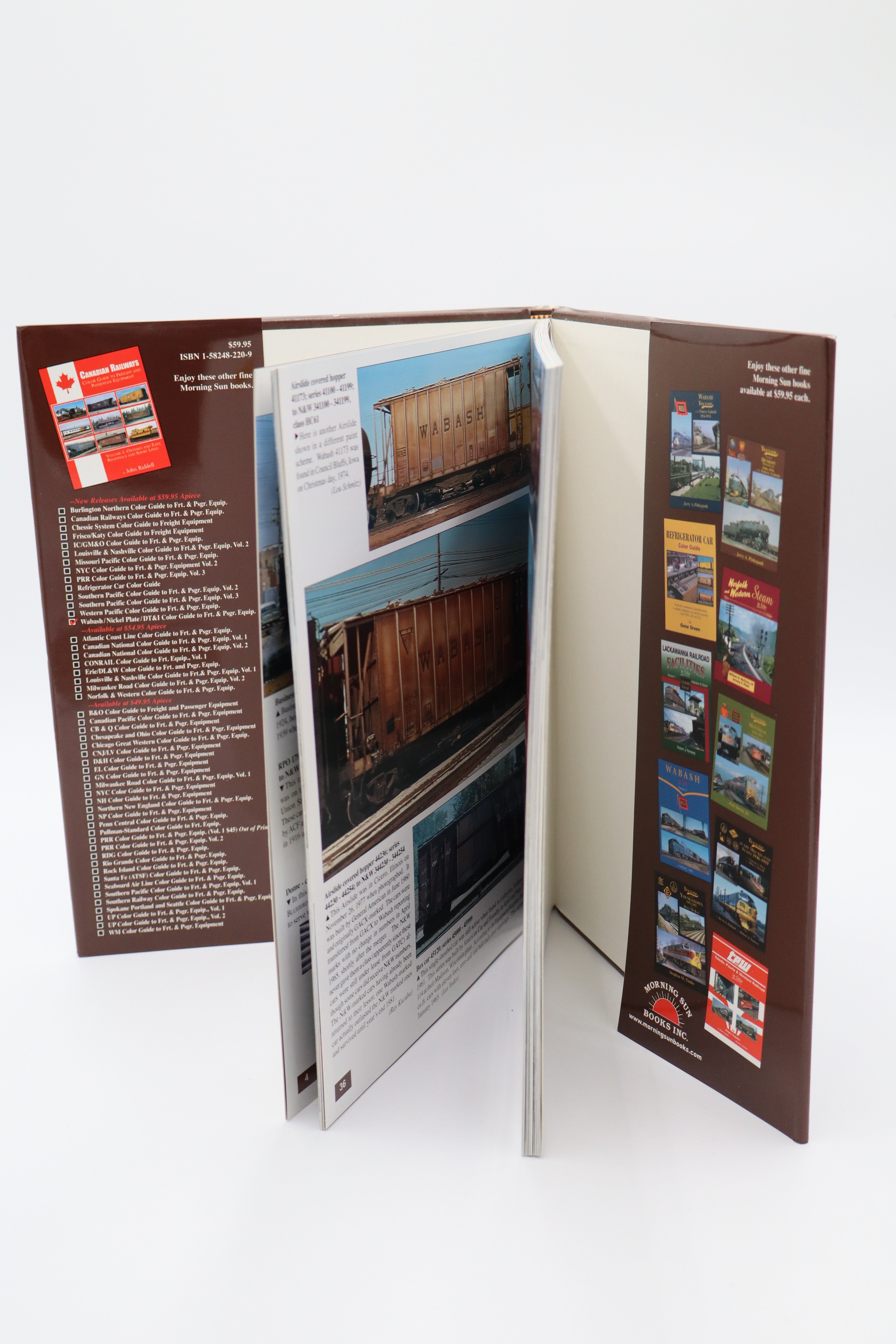 Wabash / Nickel Plate / DT & I Color Guide to Freight and Passenger Equipment by James Kincaid-Second hand-M8410
