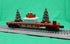 MTH 30-76922 - Flat Car "Christmas" #2024 w/ Lighted Christmas Trees (Red)