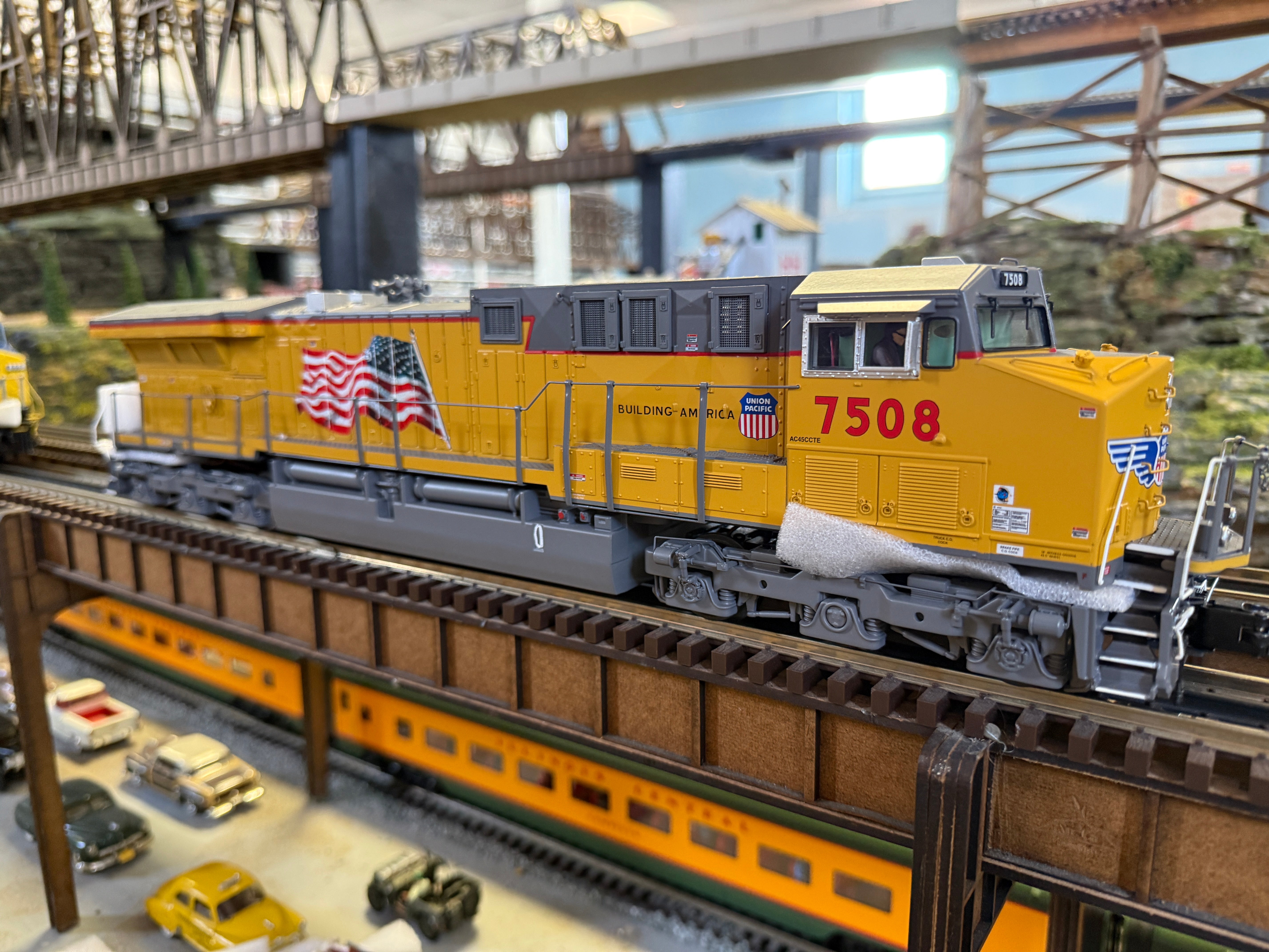 MTH 20-21874-1 - AC6000 Diesel Engine "Union Pacific" #7504 w/ PS3 (Flag)