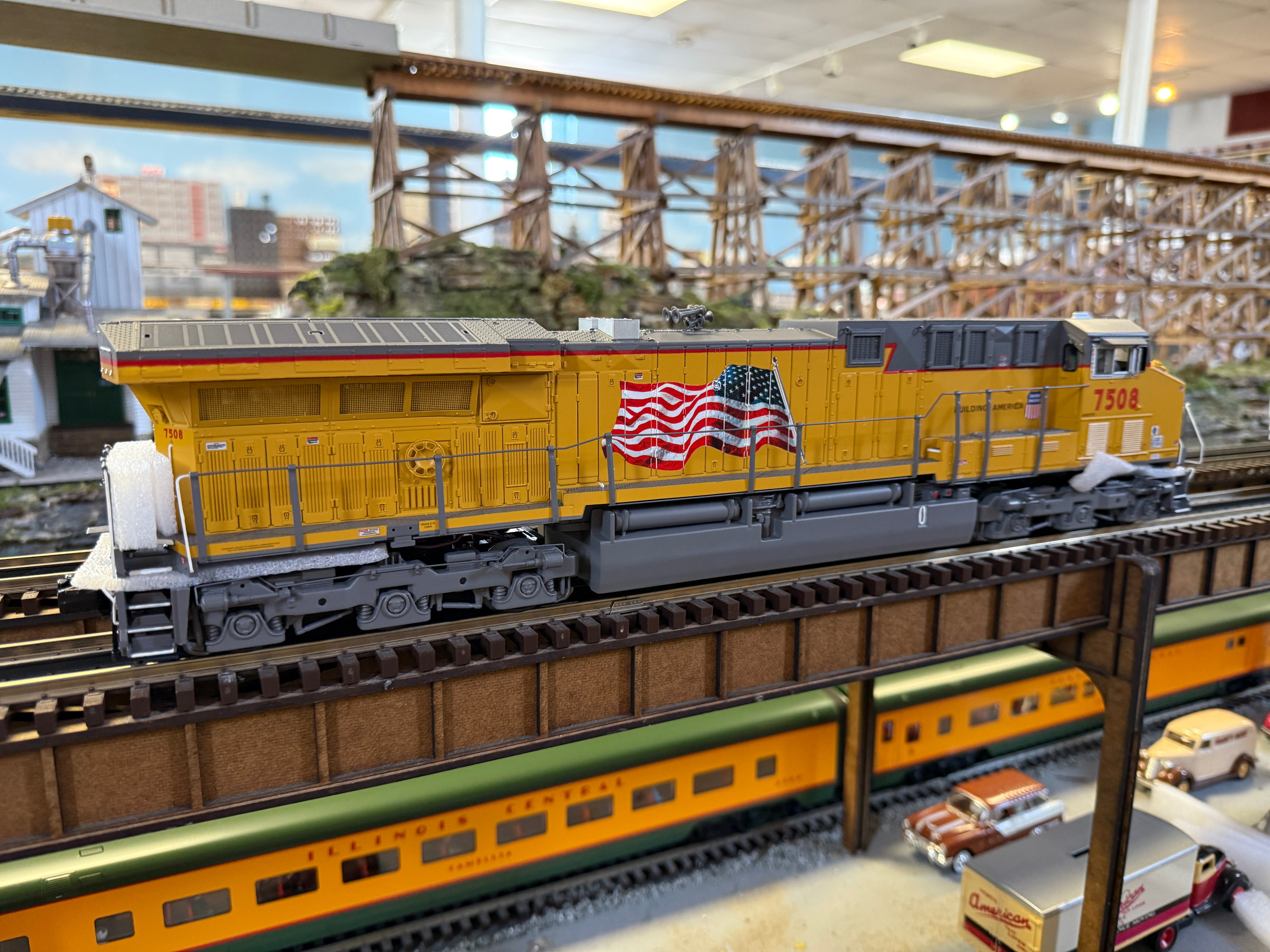 MTH 20-21874-1 - AC6000 Diesel Engine "Union Pacific" #7504 w/ PS3 (Flag)